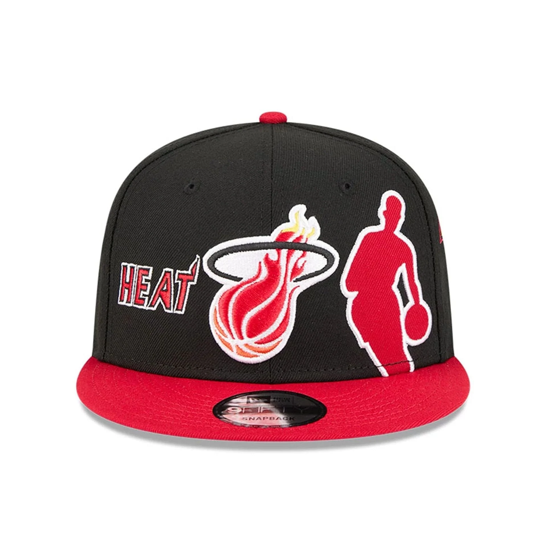Miami Heat NBA Hardwood Classic ASG Black 9FIFTY Snapback Adjustable Cap - Image 3
