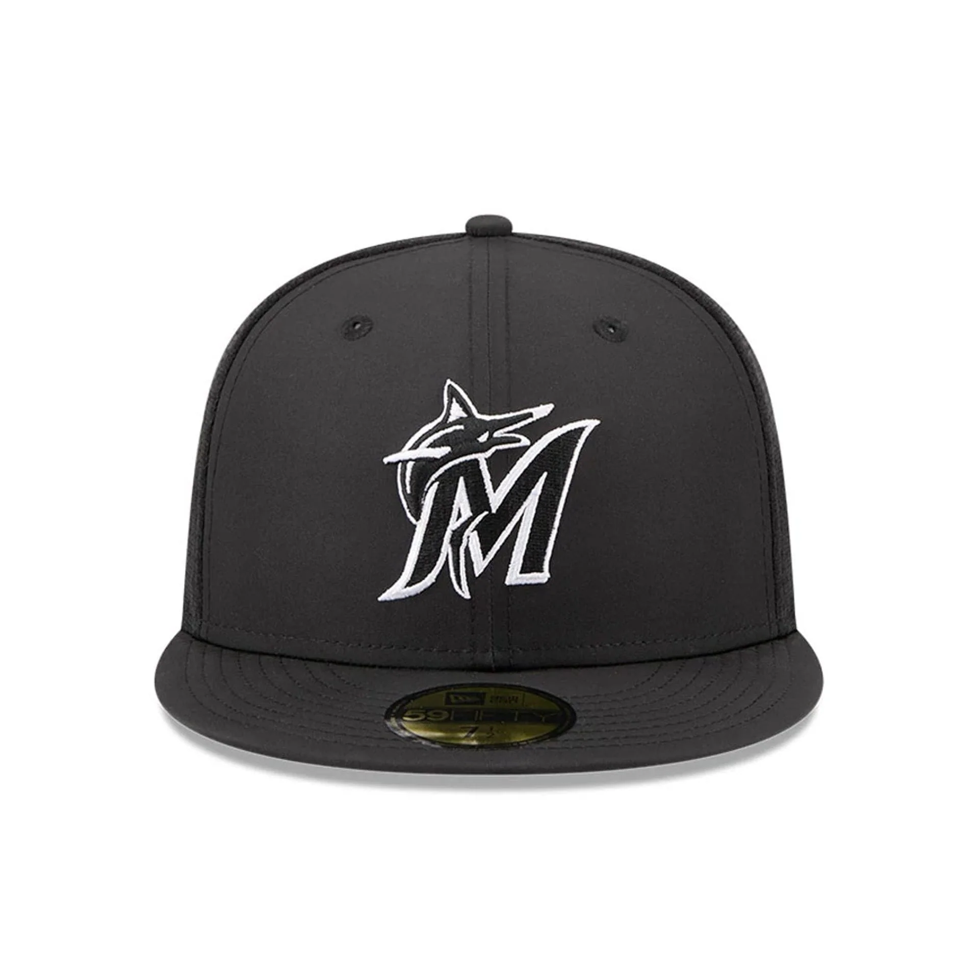 Miami Marlins MLB Batting Practice 2026 Black 59FIFTY Fitted Cap - Image 2