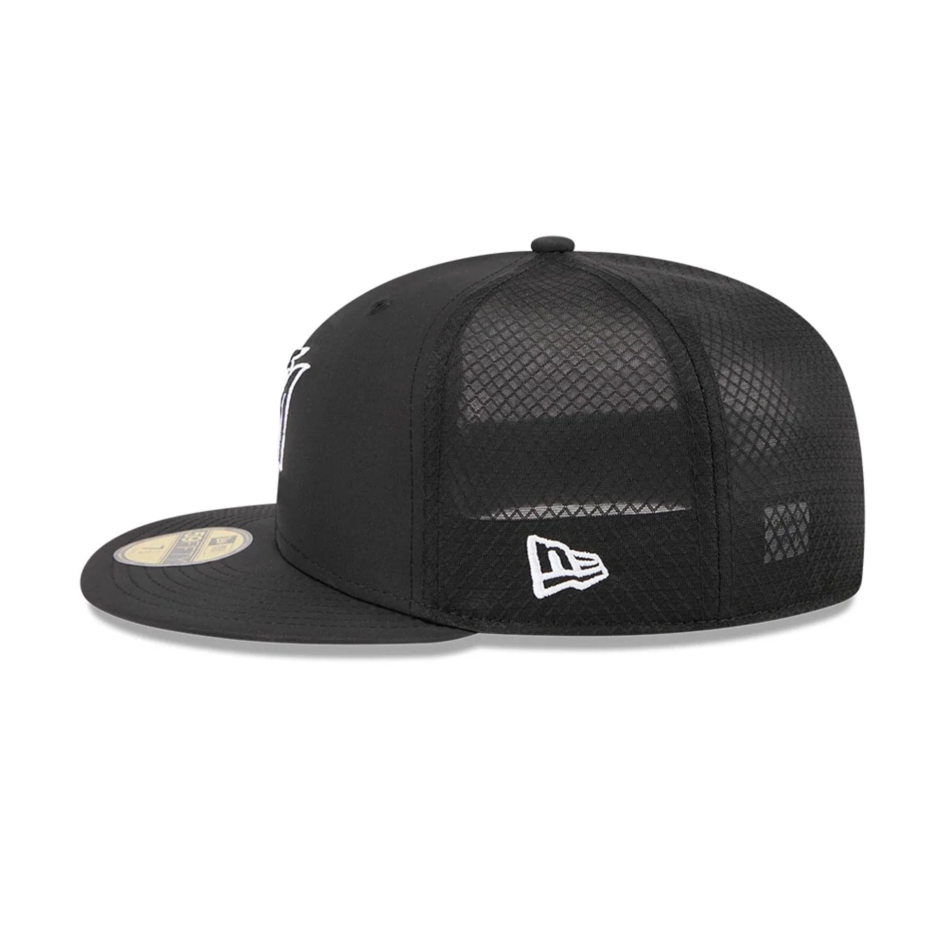 Miami Marlins MLB Batting Practice 2026 Black 59FIFTY Fitted Cap - Image 4