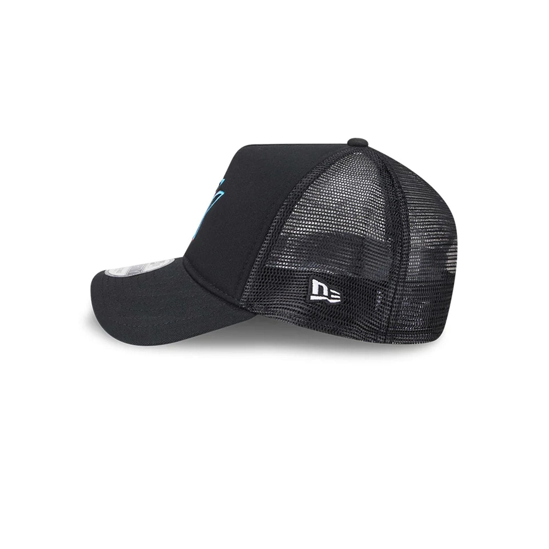 Miami Marlins MLB Evergreen Black 9FORTY A-Frame Adjustable Cap - Image 4