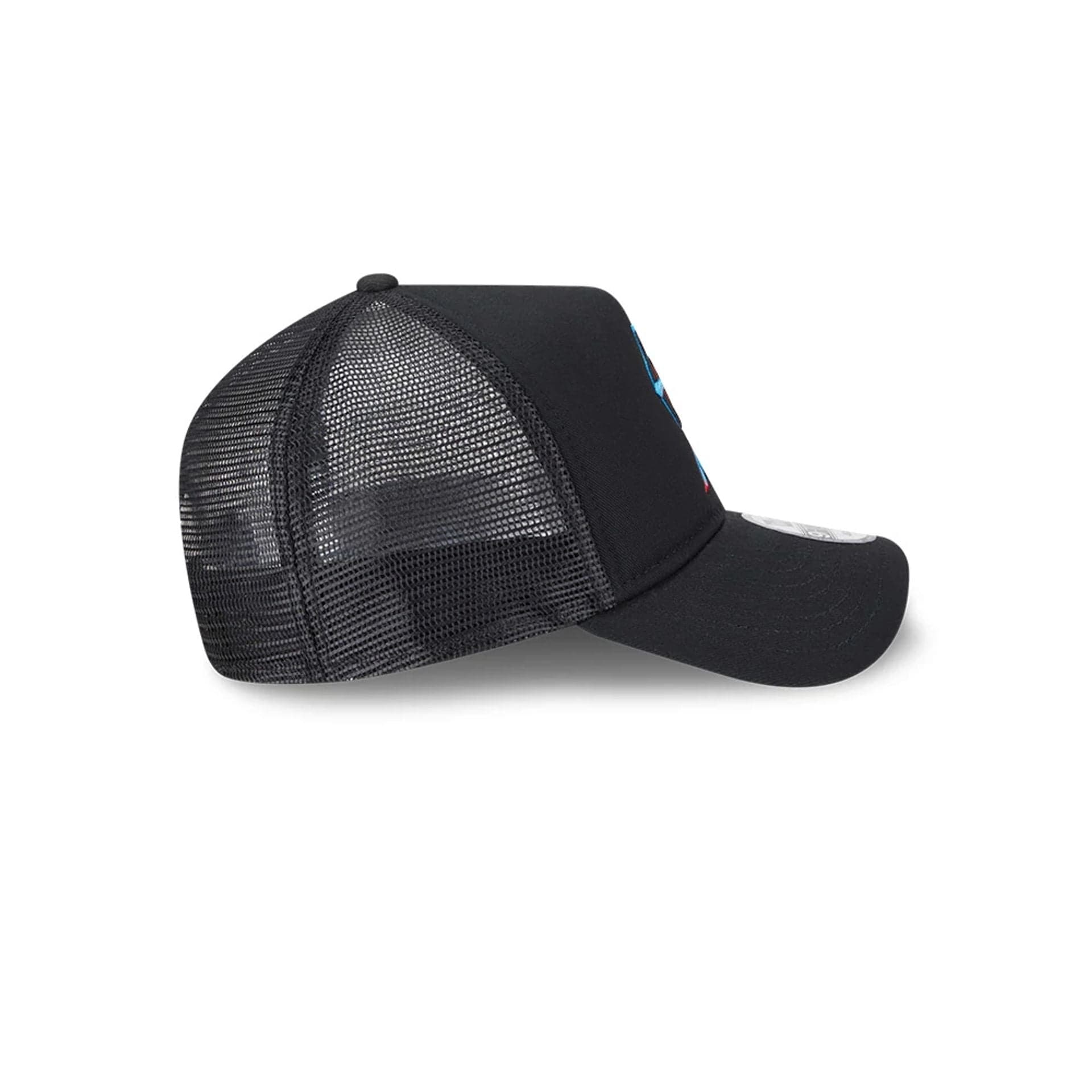 Miami Marlins MLB Evergreen Black 9FORTY A-Frame Adjustable Cap - Image 5