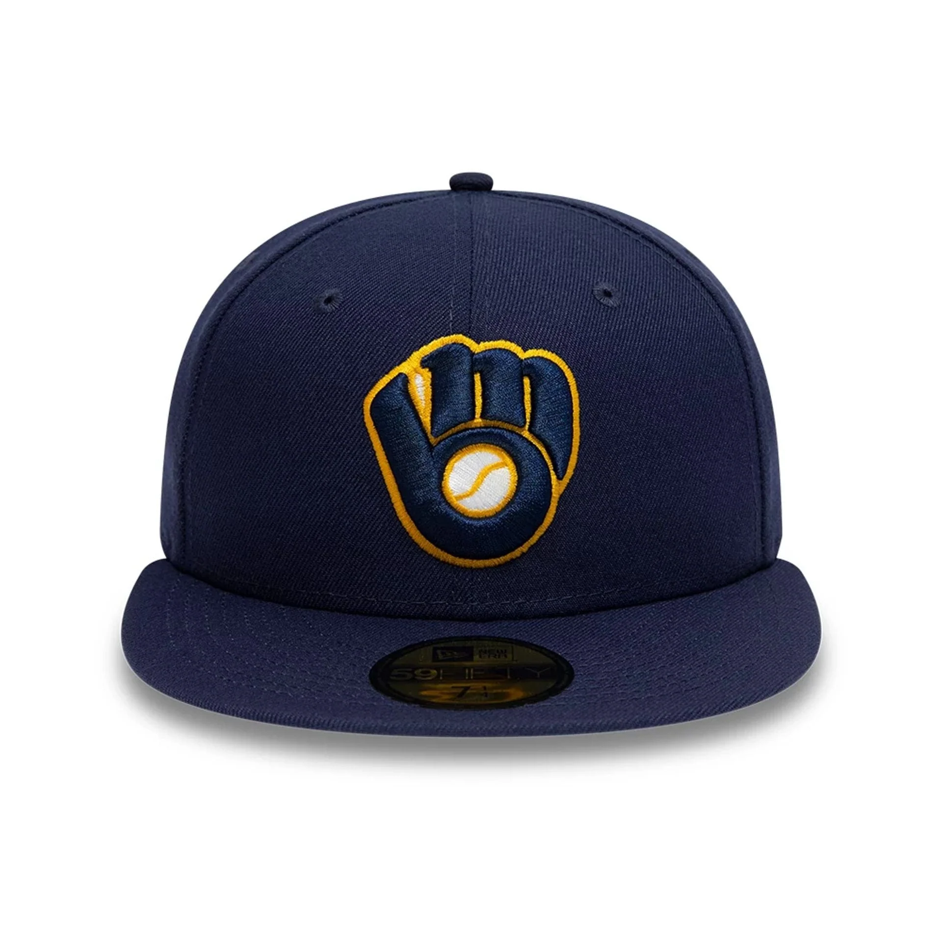 Milwaukee Brewers AC Perf Navy 59FIFTY Cap - Image 4
