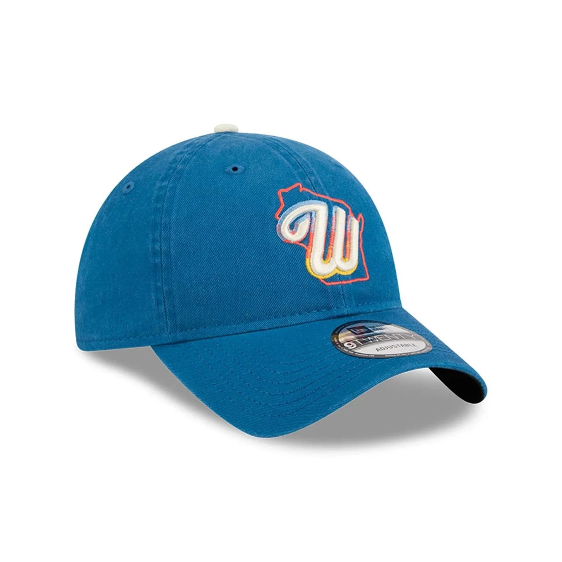 Milwaukee Brewers MLB City Connect Blue 9TWENTY Adjustable Cap - Image 4