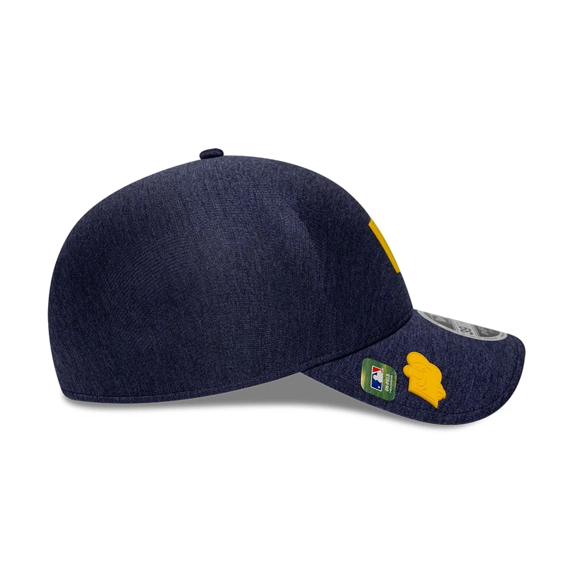 Milwaukee Brewers MLB Clubhouse Navy 39THIRTY Infinity Stretch Fit Cap - Image 5