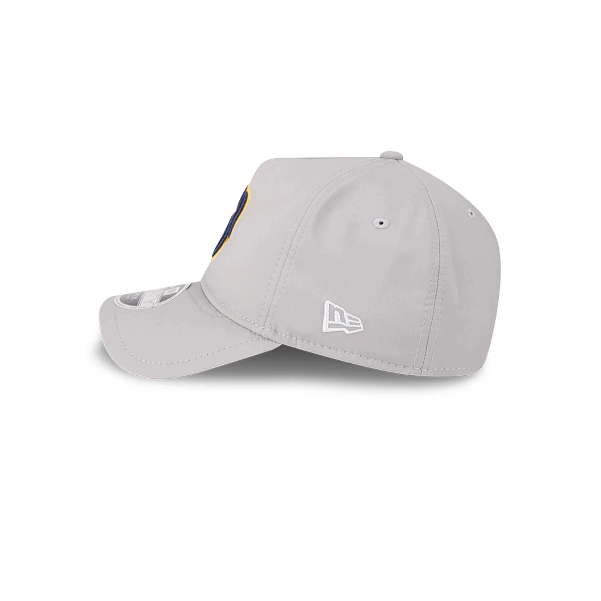 Milwaukee Brewers MLB Quickstrike Grey 9FORTY Apex Adjustable Cap - Image 6