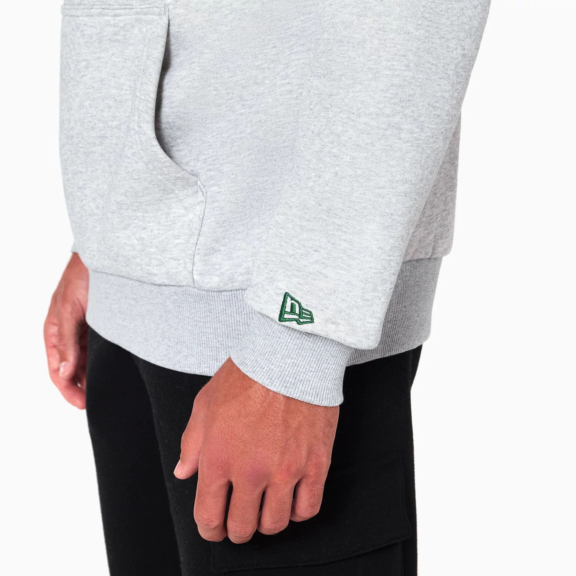 Milwaukee Bucks NBA Grey Pullover Hoodie - Image 5