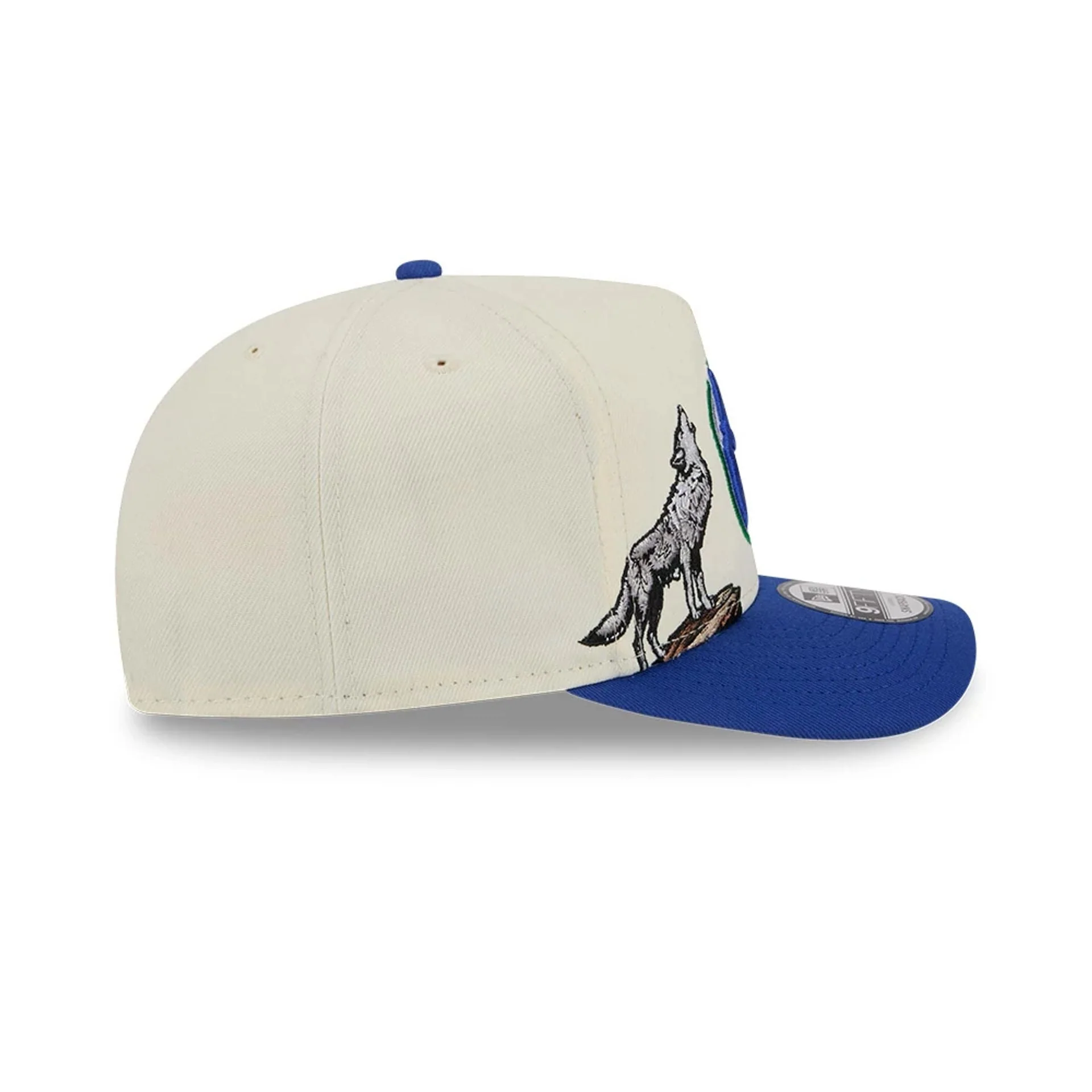 Minnesota Timberwolves NBA Blue 9FIFTY A-Frame Snapback Adjustable Cap - Image 5