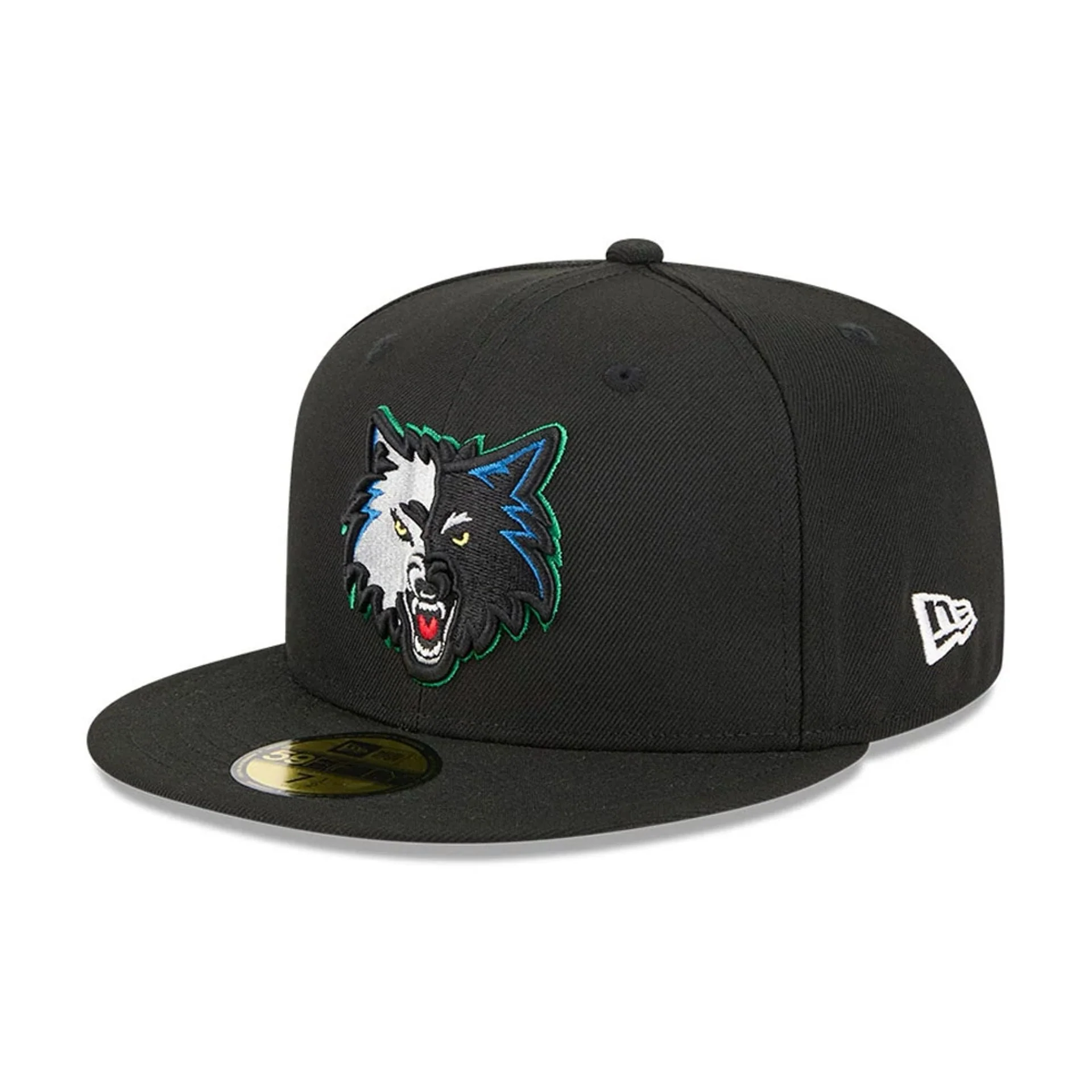 Minnesota Timberwolves NBA Classic Black 59FIFTY Fitted Cap - Image 4