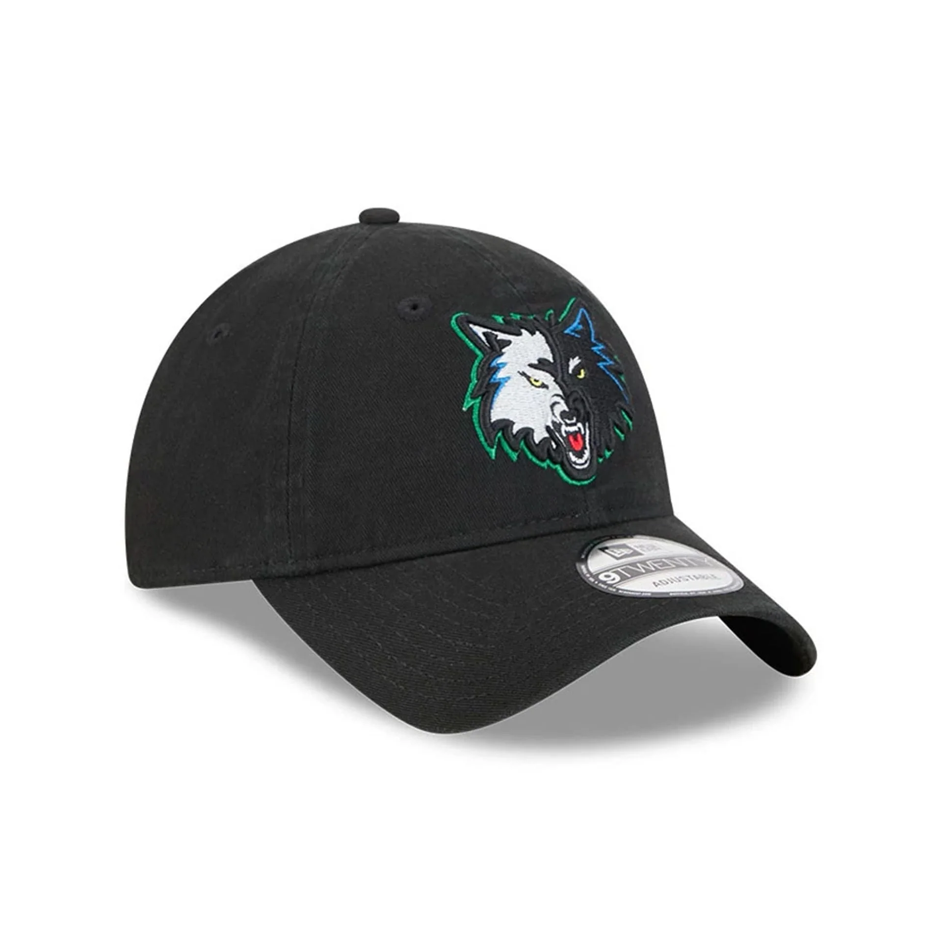 Minnesota Timberwolves NBA Classic Black 9TWENTY Adjustable Cap - Image 3