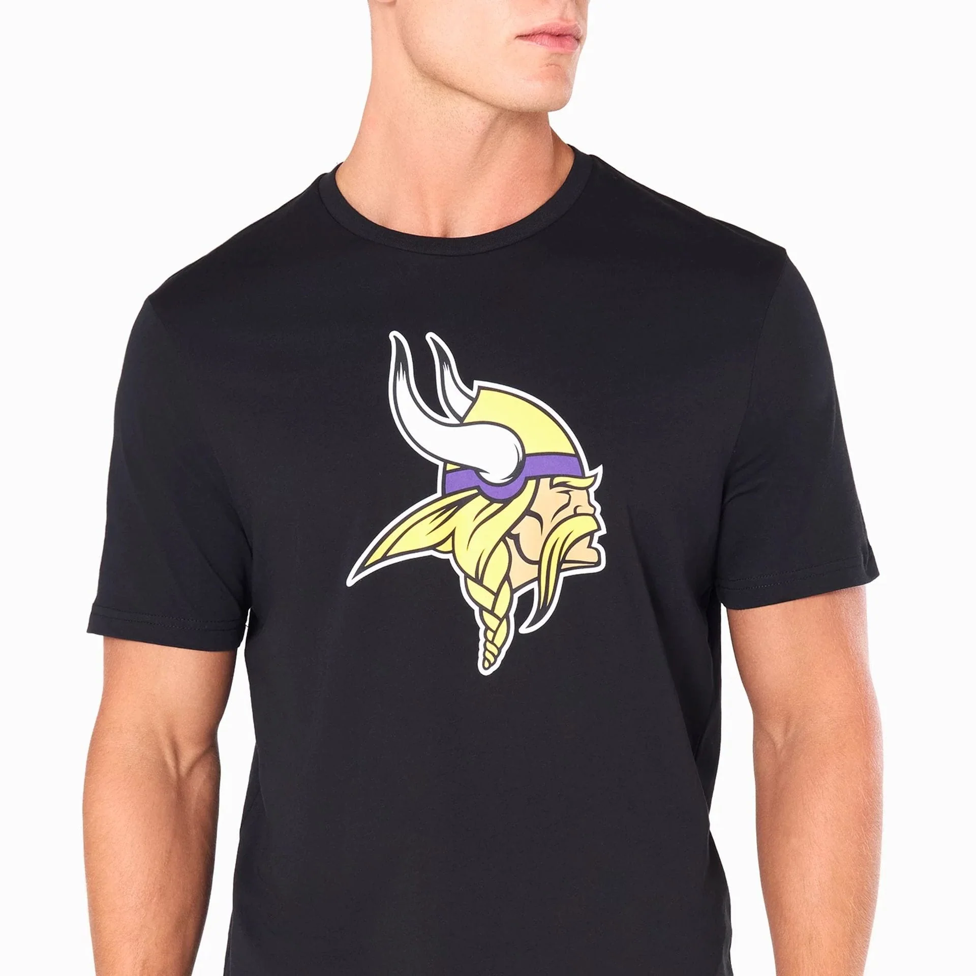 Minnesota Vikings NFL Black T-Shirt - Image 2