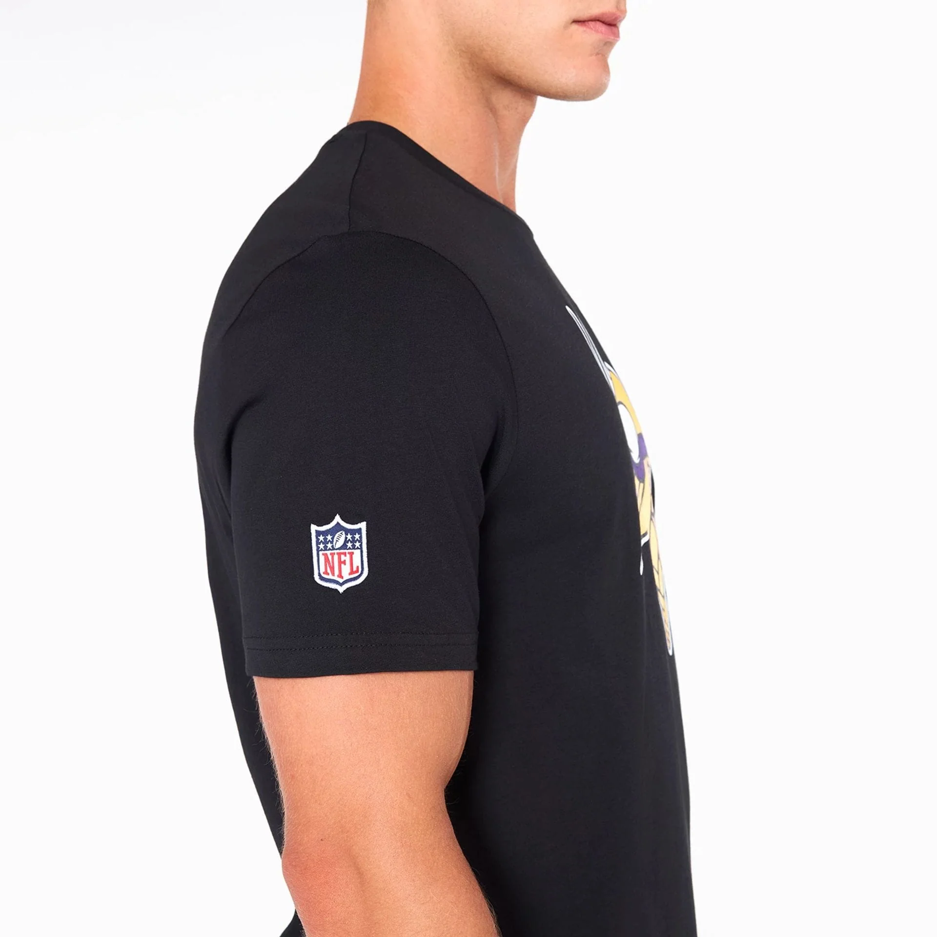 Minnesota Vikings NFL Black T-Shirt - Image 4