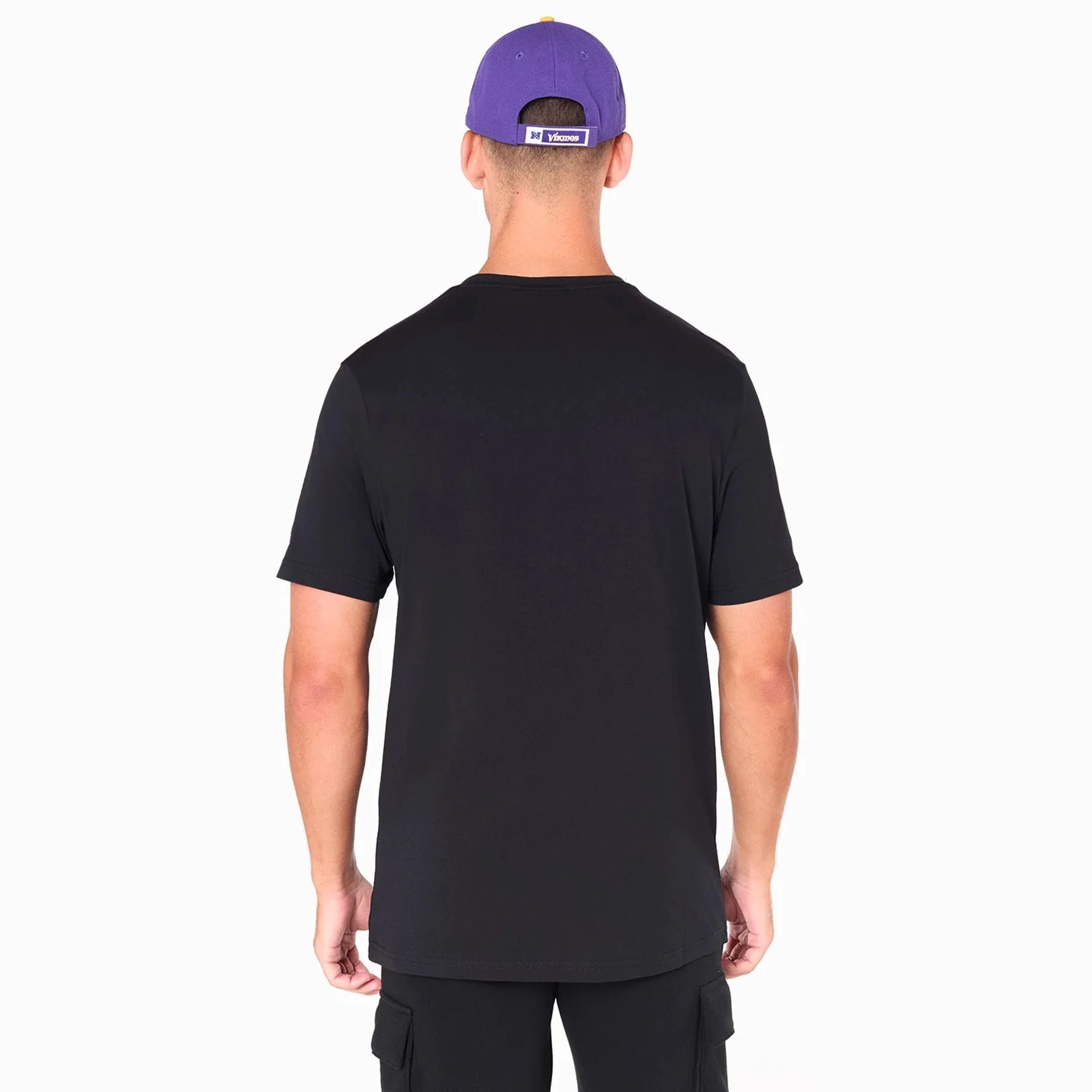 Minnesota Vikings NFL Black T-Shirt - Image 7