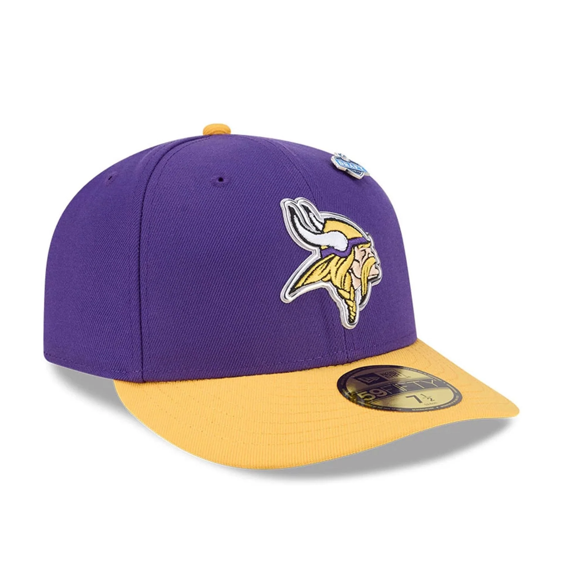 Minnesota Vikings NFL Draft 2026 Purple 59FIFTY Fitted Cap - Image 4