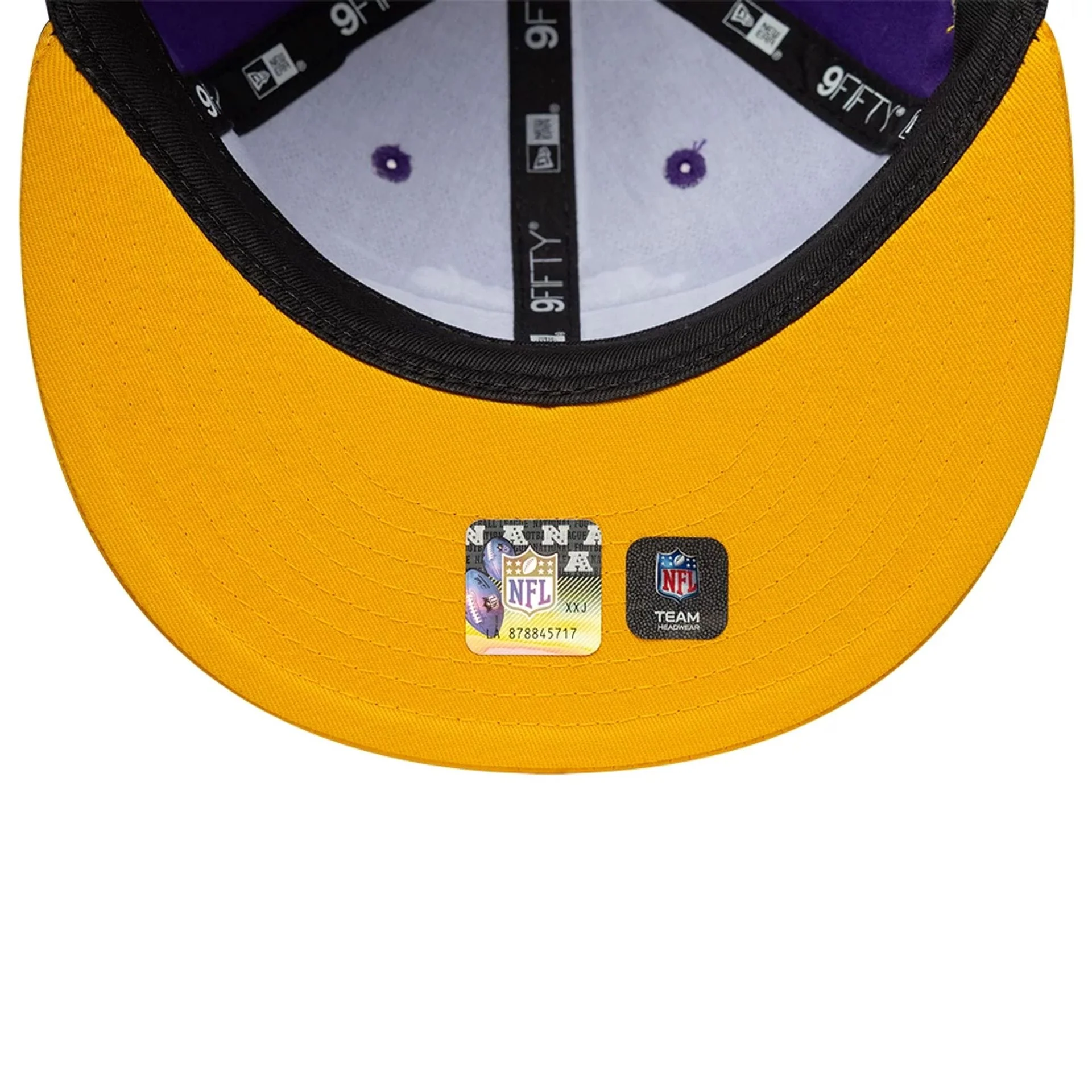 Minnesota Vikings NFL Historic Purple Retro Crown 9FIFTY Adjustable Cap - Image 6