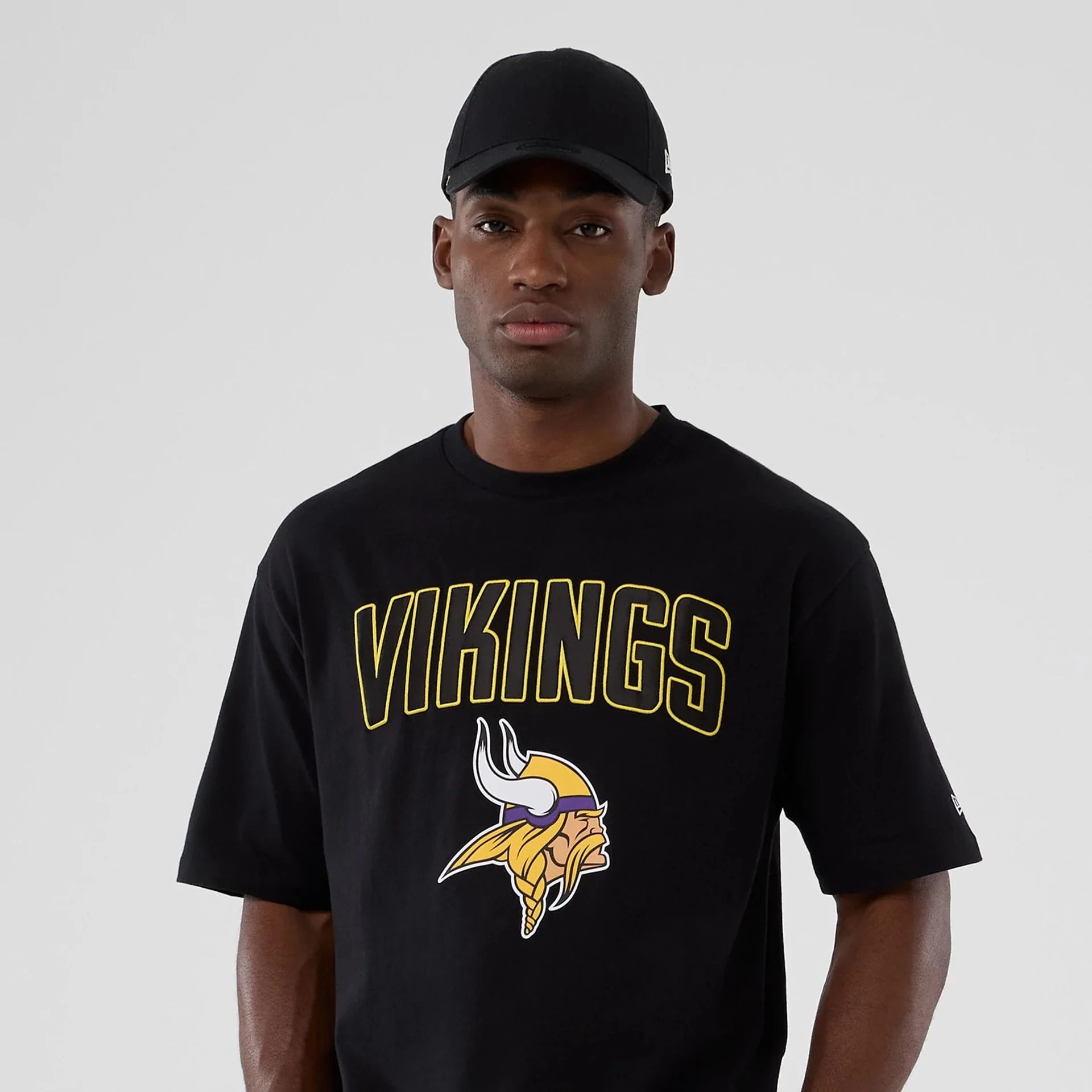 Minnesota Vikings NFL International Series Games 2025 Black Premium T-Shirt - Image 7