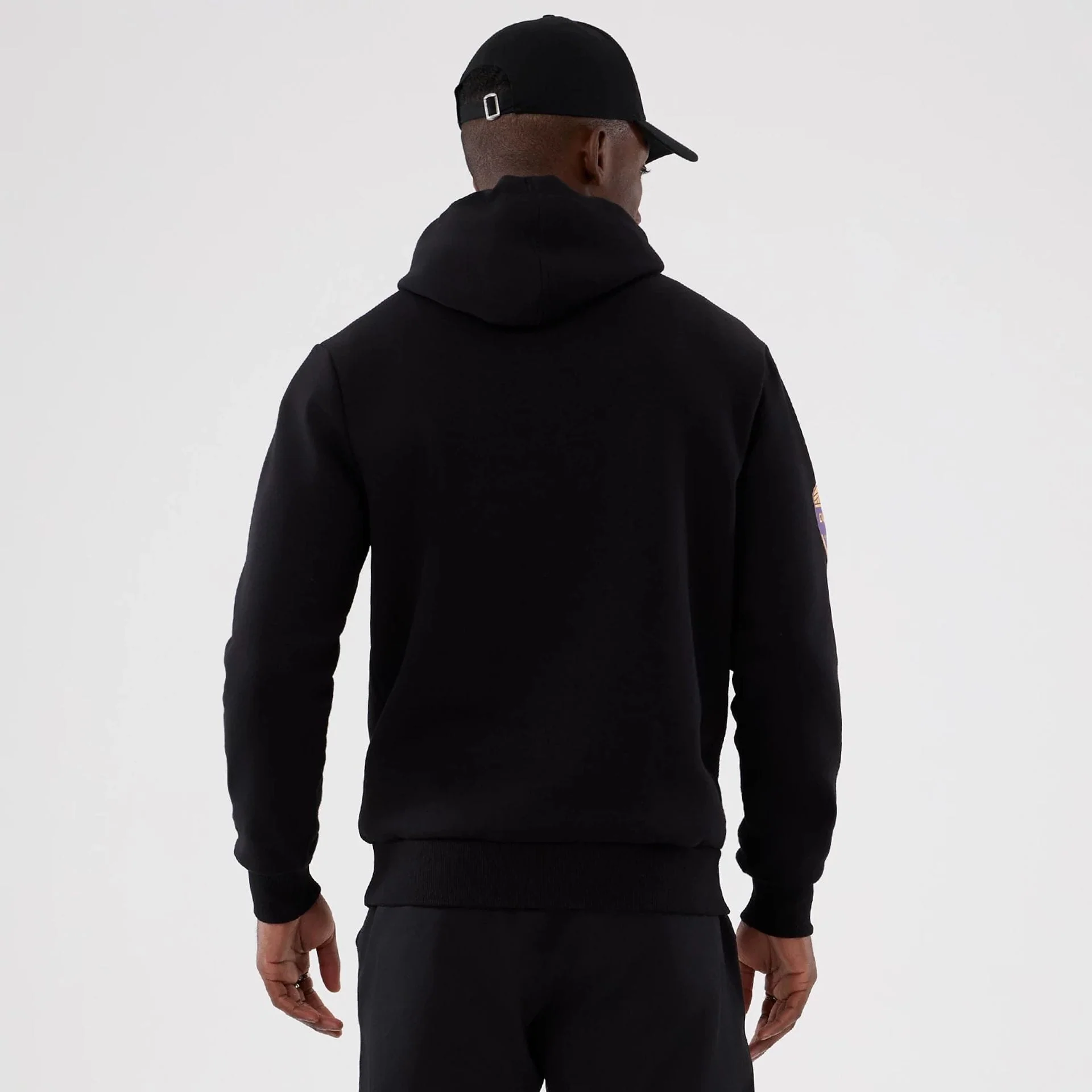 Minnesota Vikings NFL International Series Games 2025 Black Pullover Hoodie - Image 2