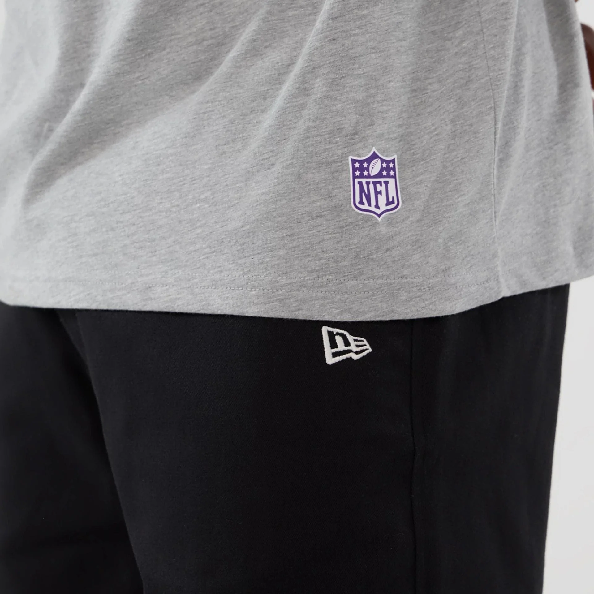 Minnesota Vikings NFL International Series Games 2025 Grey Oversized T-Shirt - Image 7