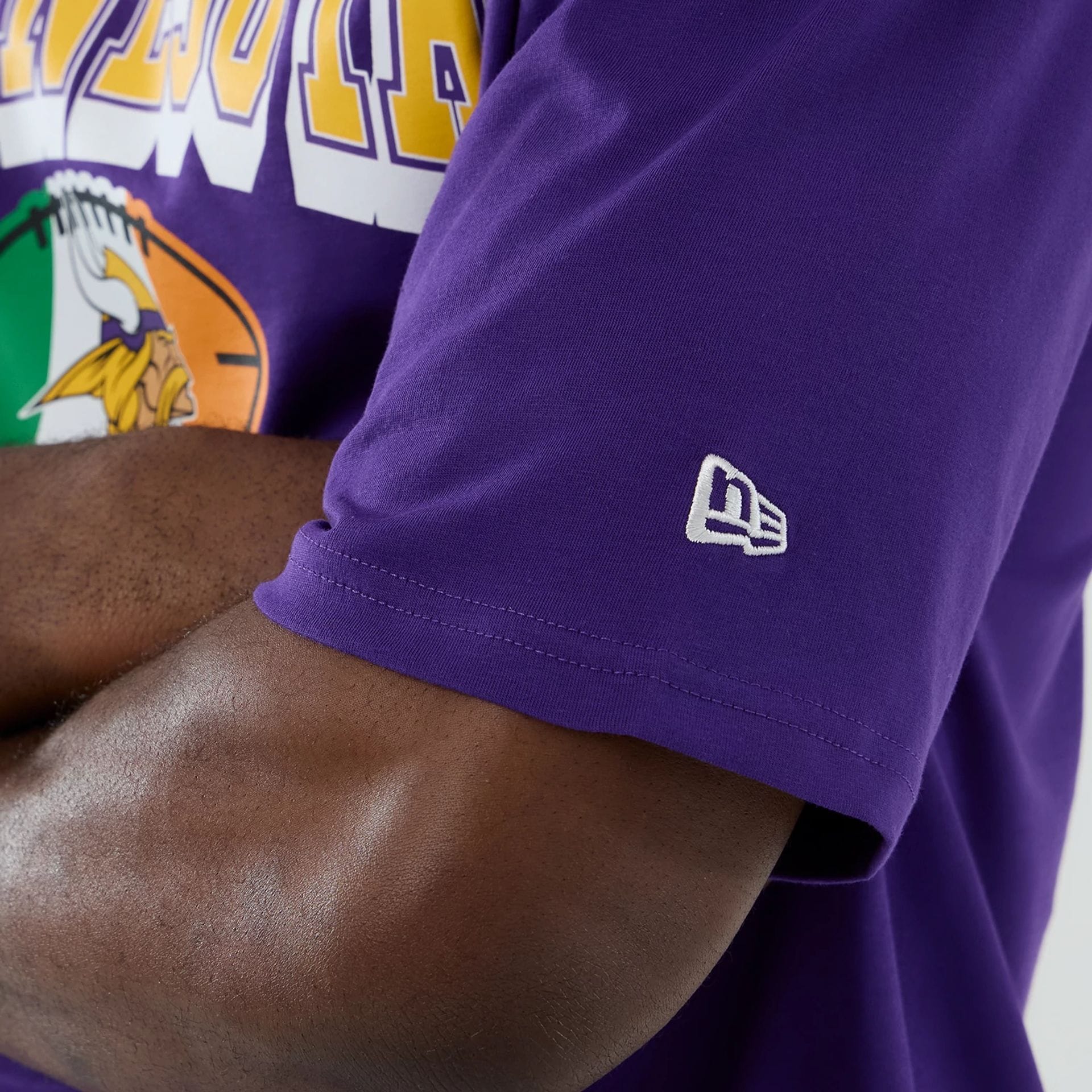 Minnesota Vikings NFL International Series Games 2025 Purple Oversized T-Shirt - Image 7