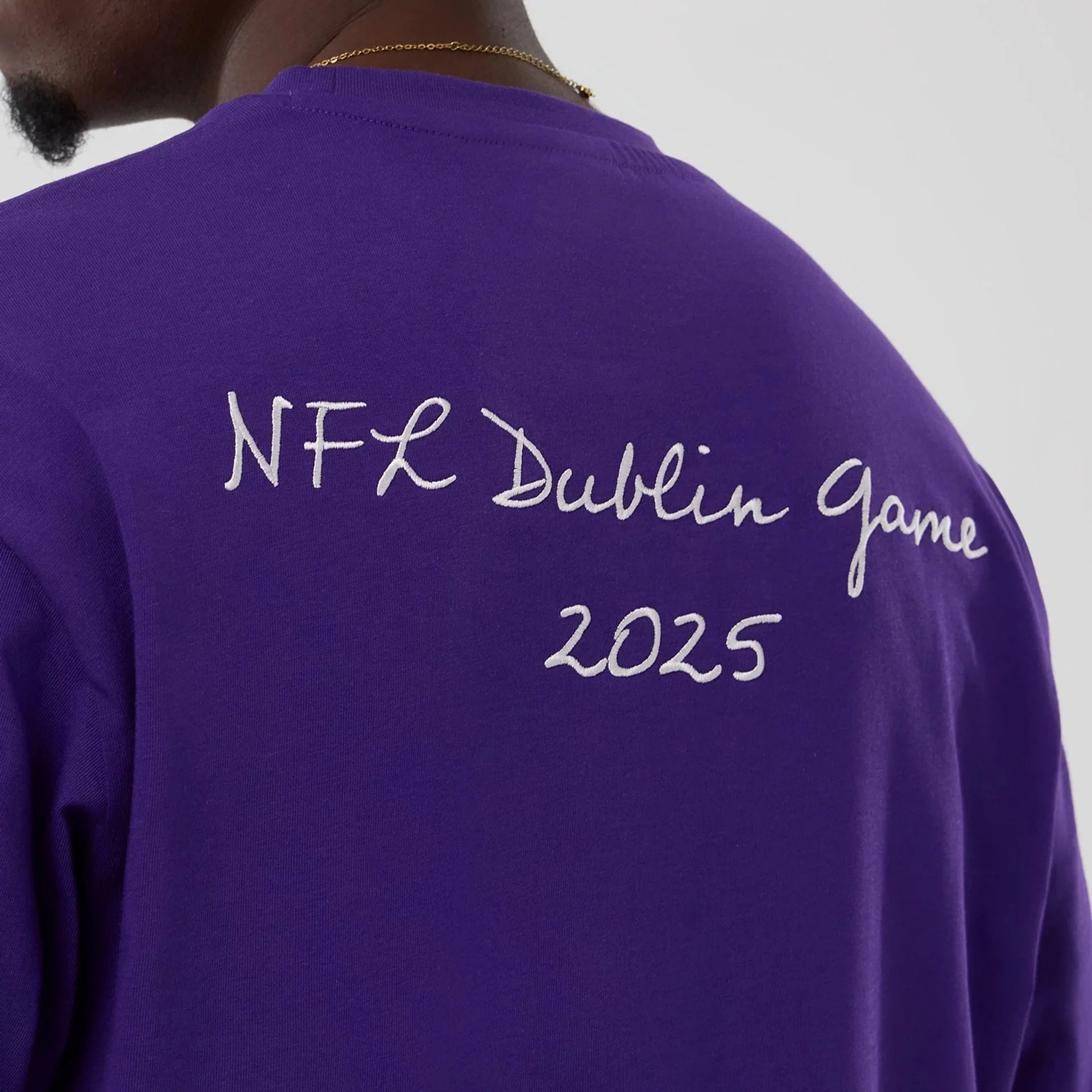 Minnesota Vikings NFL International Series Games 2025 Purple Premium T-Shirt - Image 5