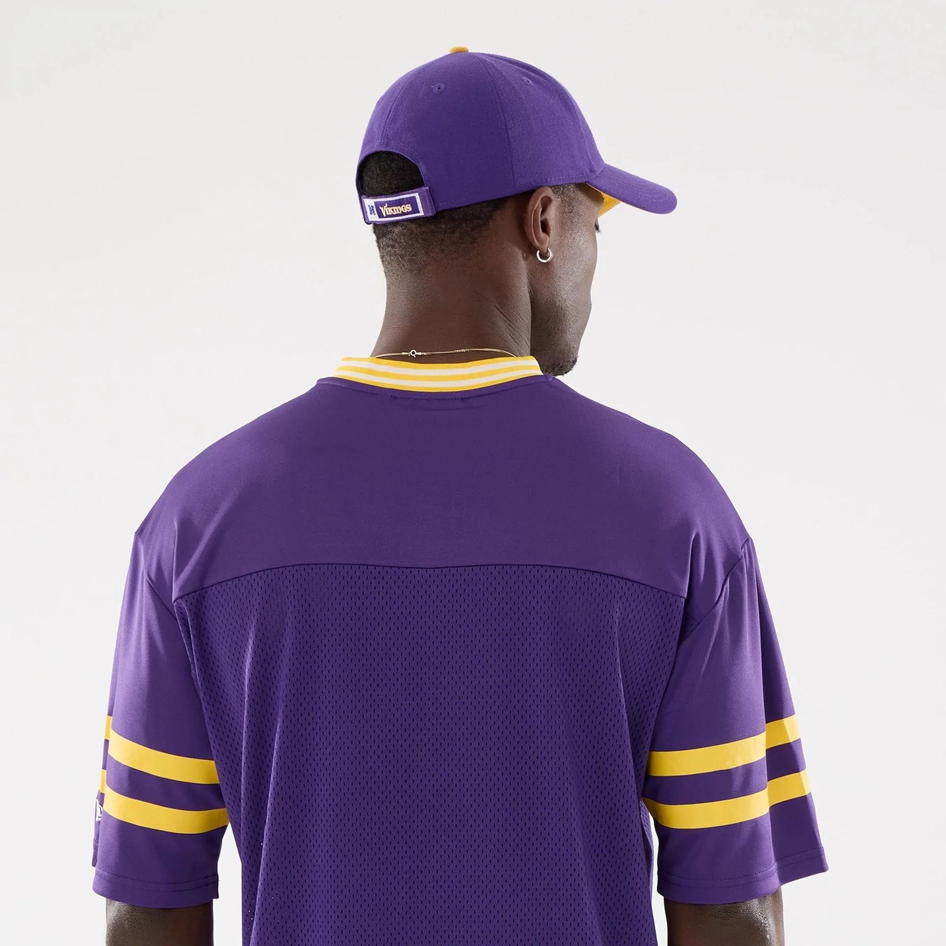Minnesota Vikings NFL Mesh Purple Mesh Jersey - Image 7