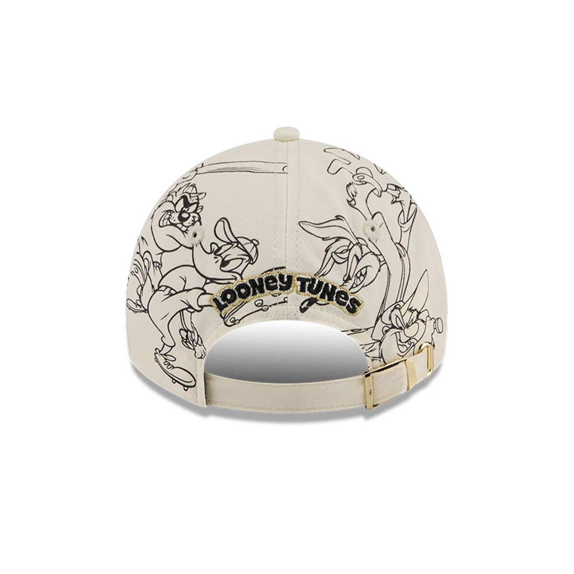 MLB Logo MLB X Looney Tunes White Casual Classic Adjustable Cap - Image 4