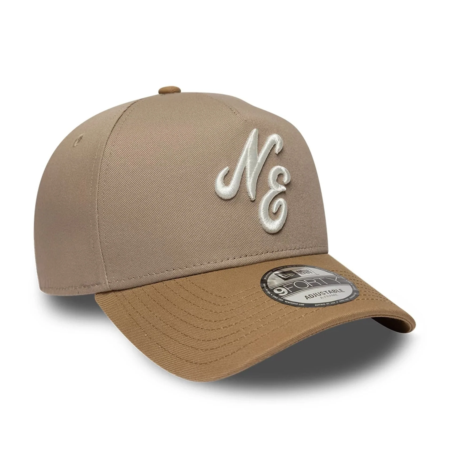 MLB Mocha Mousse Multi 9FORTY A-Frame Adjustable Cap - Image 3