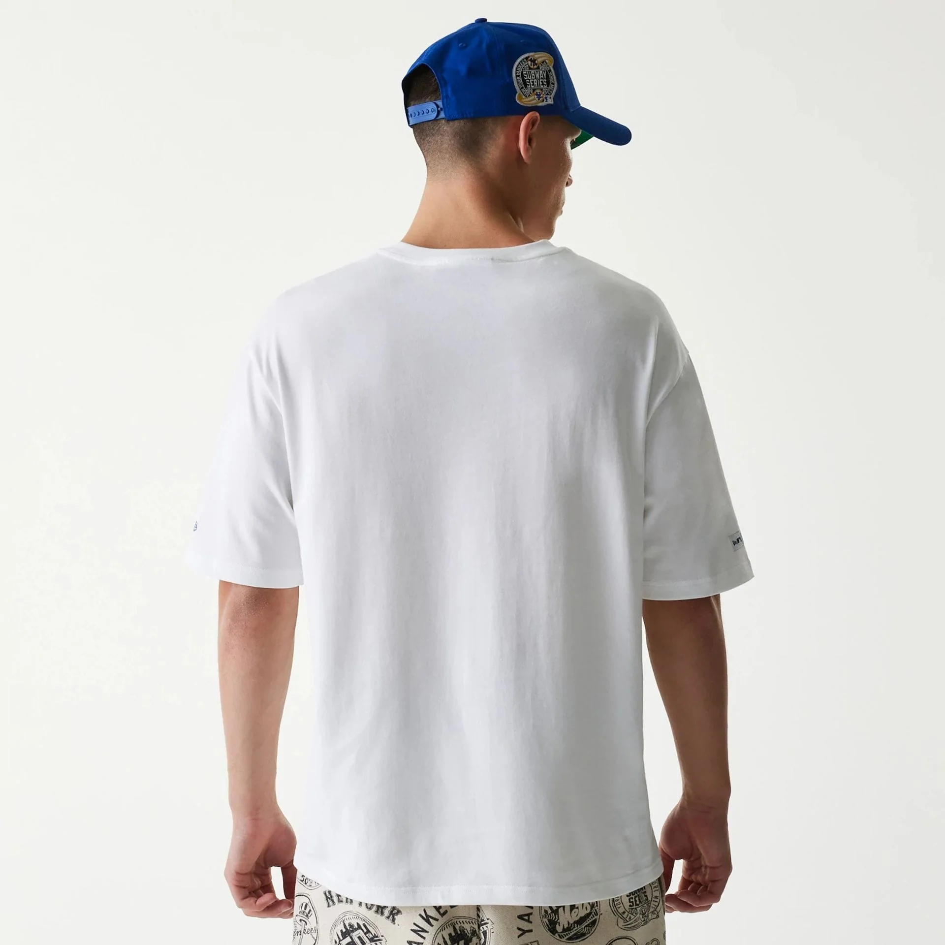MLB Subway Series White Oversized T-Shirt - Image 2