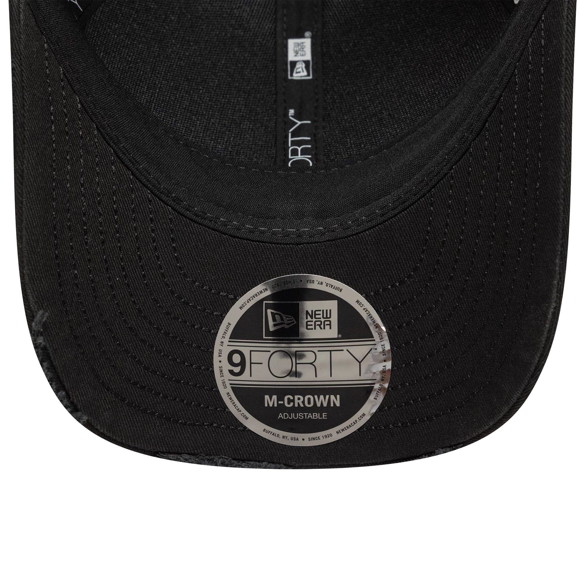 Moto Guzzi Distressed Black 9FORTY M-Crown Cap - Image 5