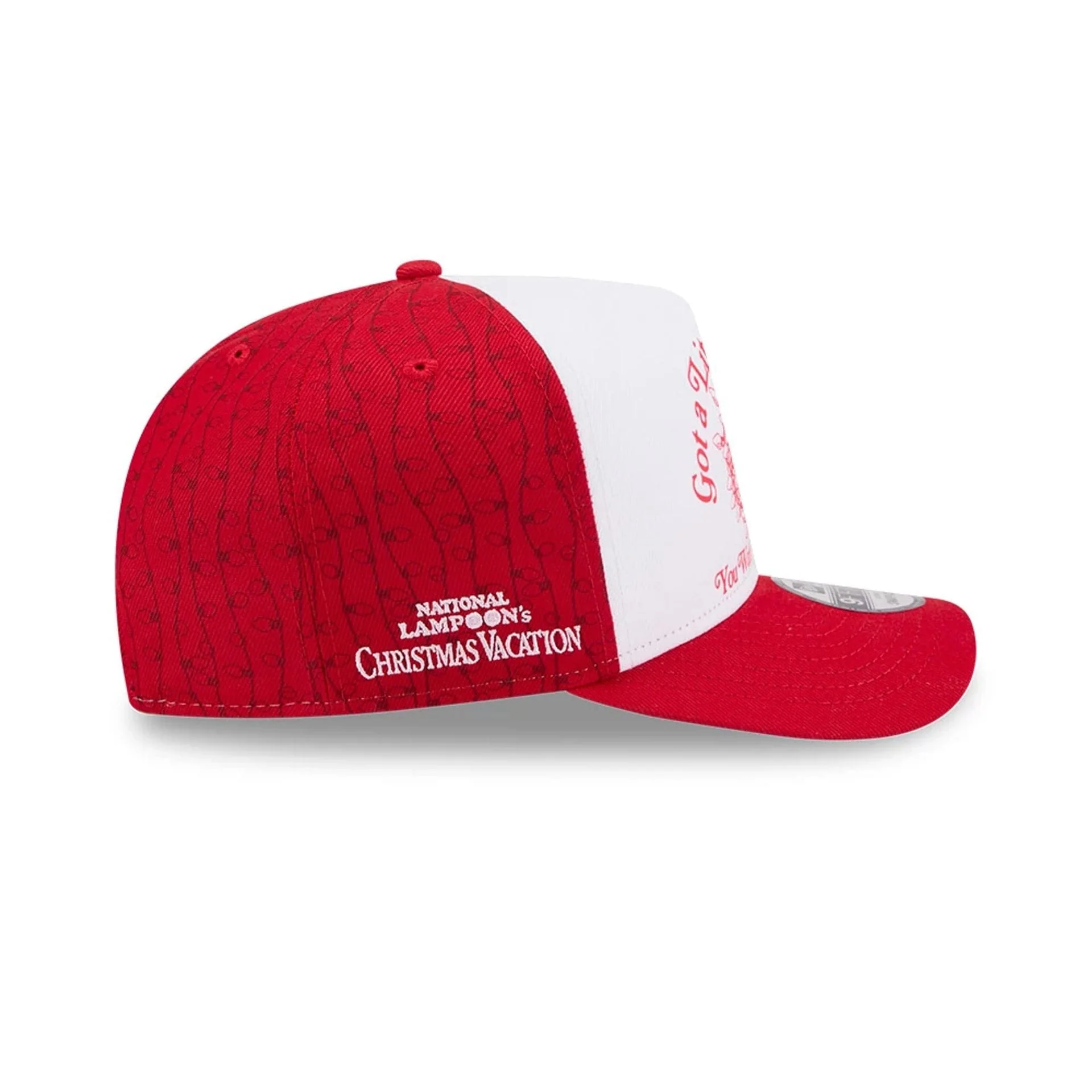 National Lampoons Christmas Red 9FIFTY A-Frame Snapback Adjustable Cap - Image 6