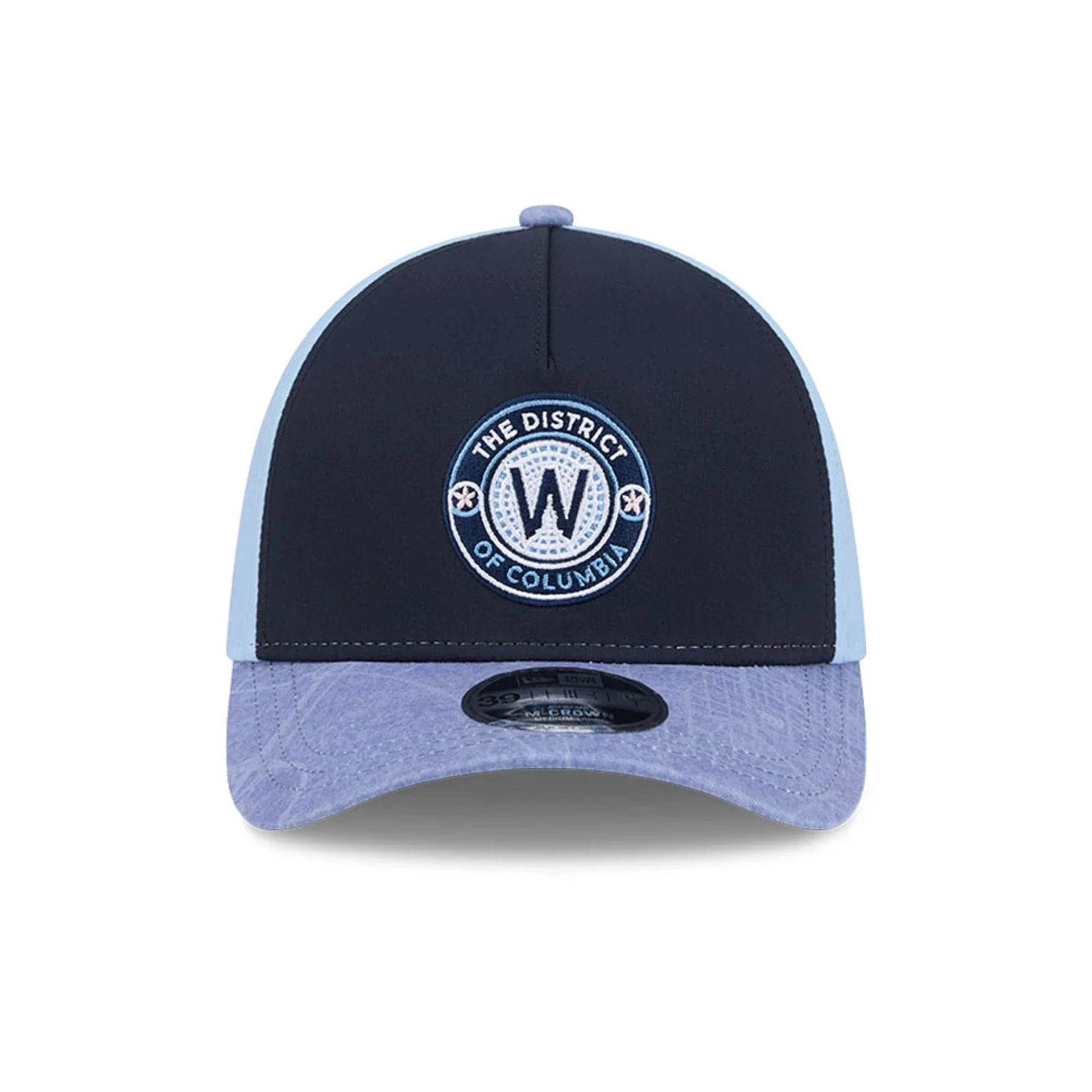 Nationals MLB City Connect Navy 39THIRTY M-Crown A-Frame Stretch Fit Cap - Image 3