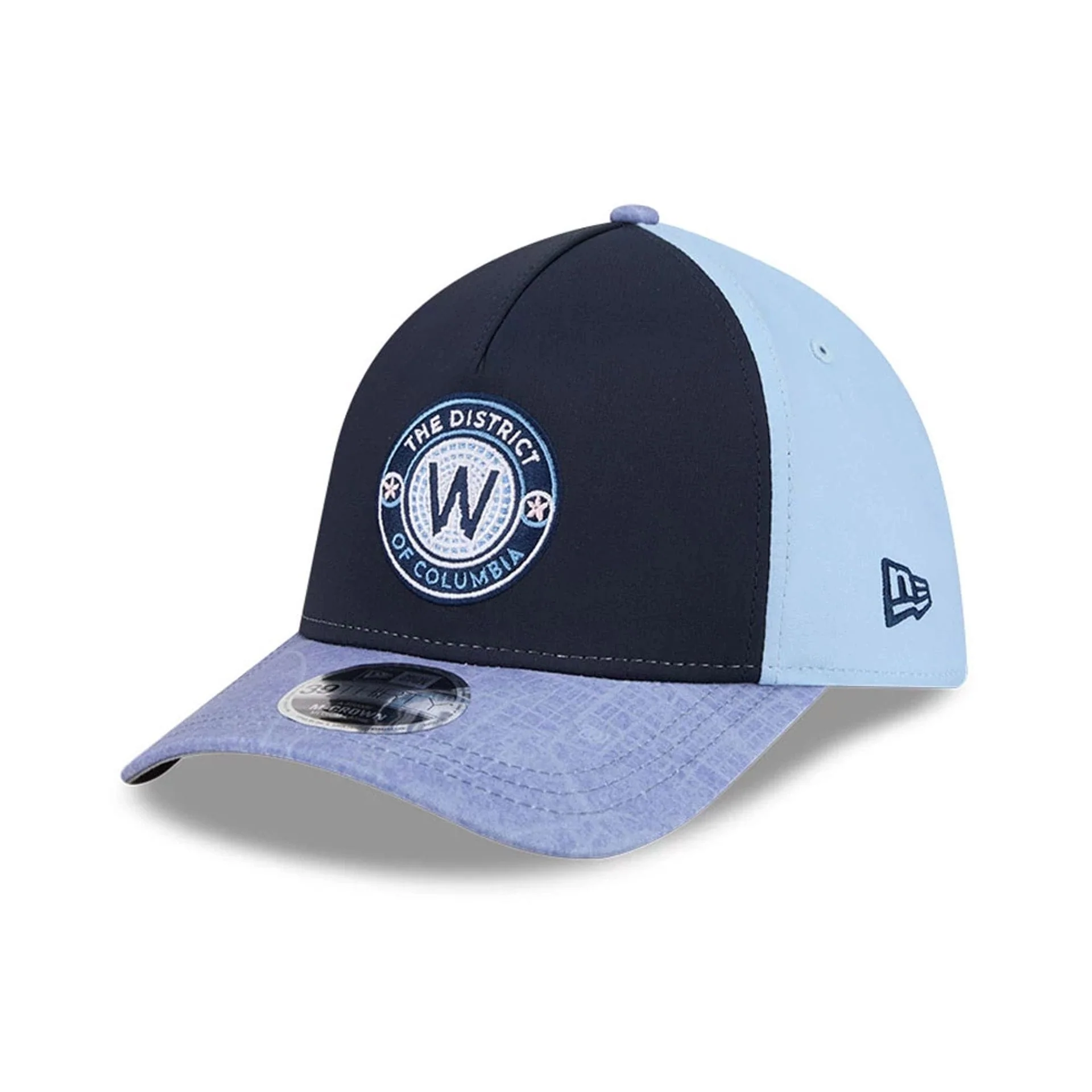 Nationals MLB City Connect Navy 39THIRTY M-Crown A-Frame Stretch Fit Cap - Image 4