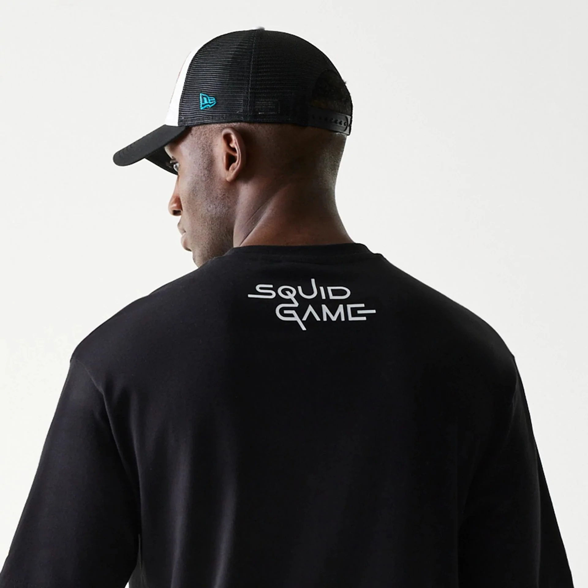 Netflix Squid Game Black Oversized T-Shirt - Image 4