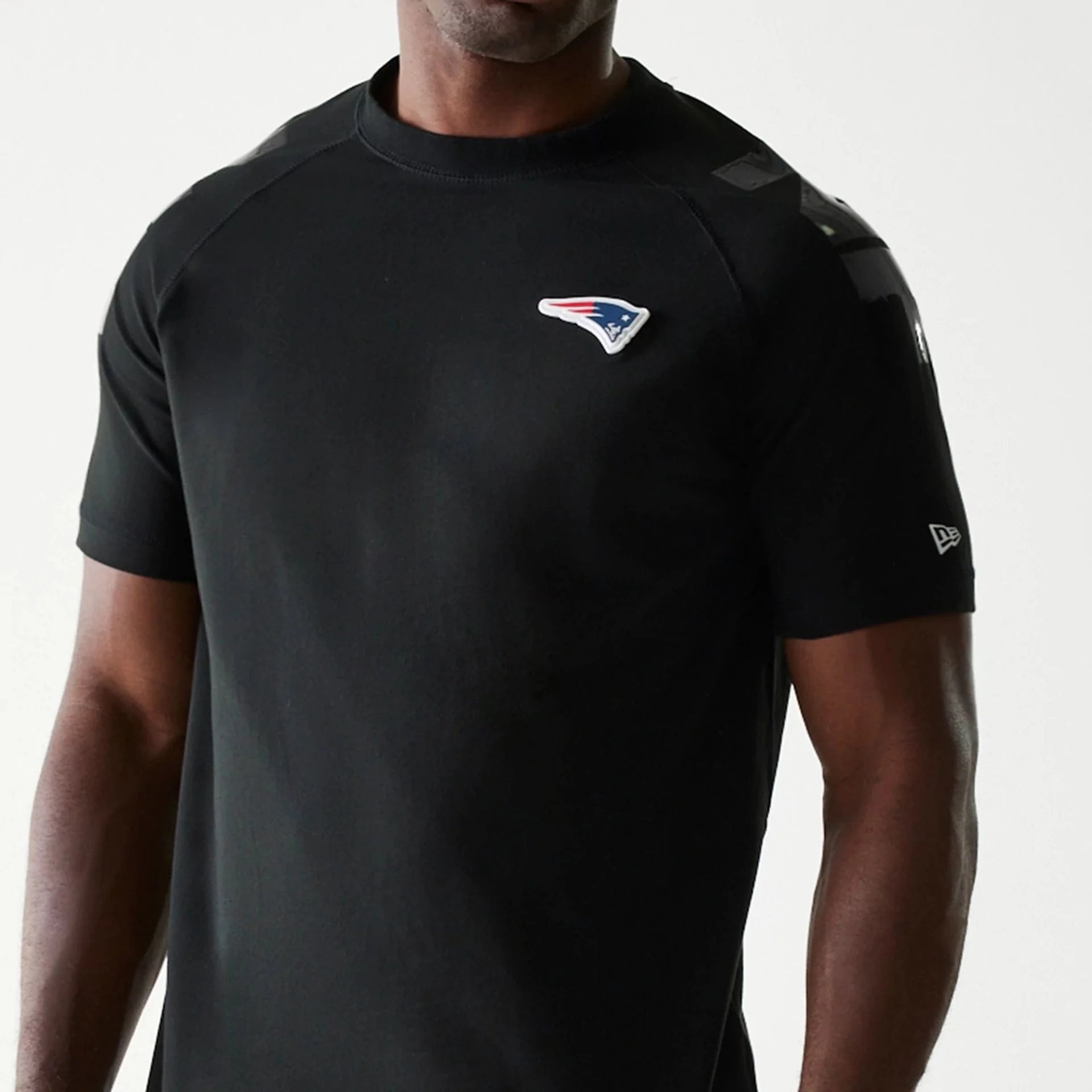 New England Patriots NFL 3RD Down Black T-Shirt - Image 2