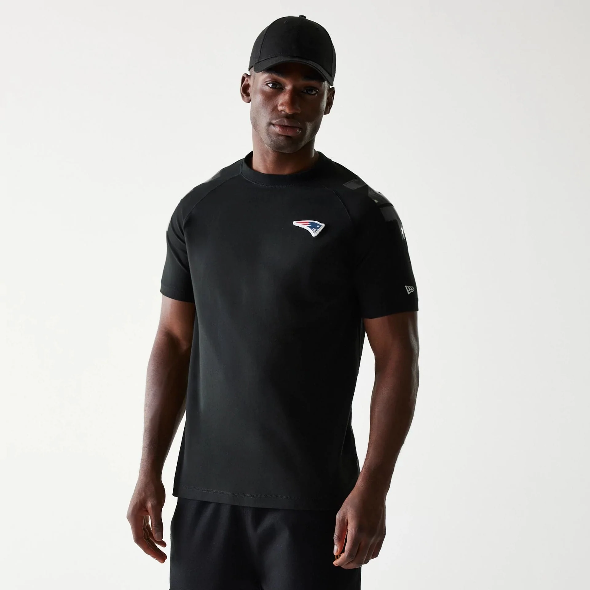 New England Patriots NFL 3RD Down Black T-Shirt - Image 4