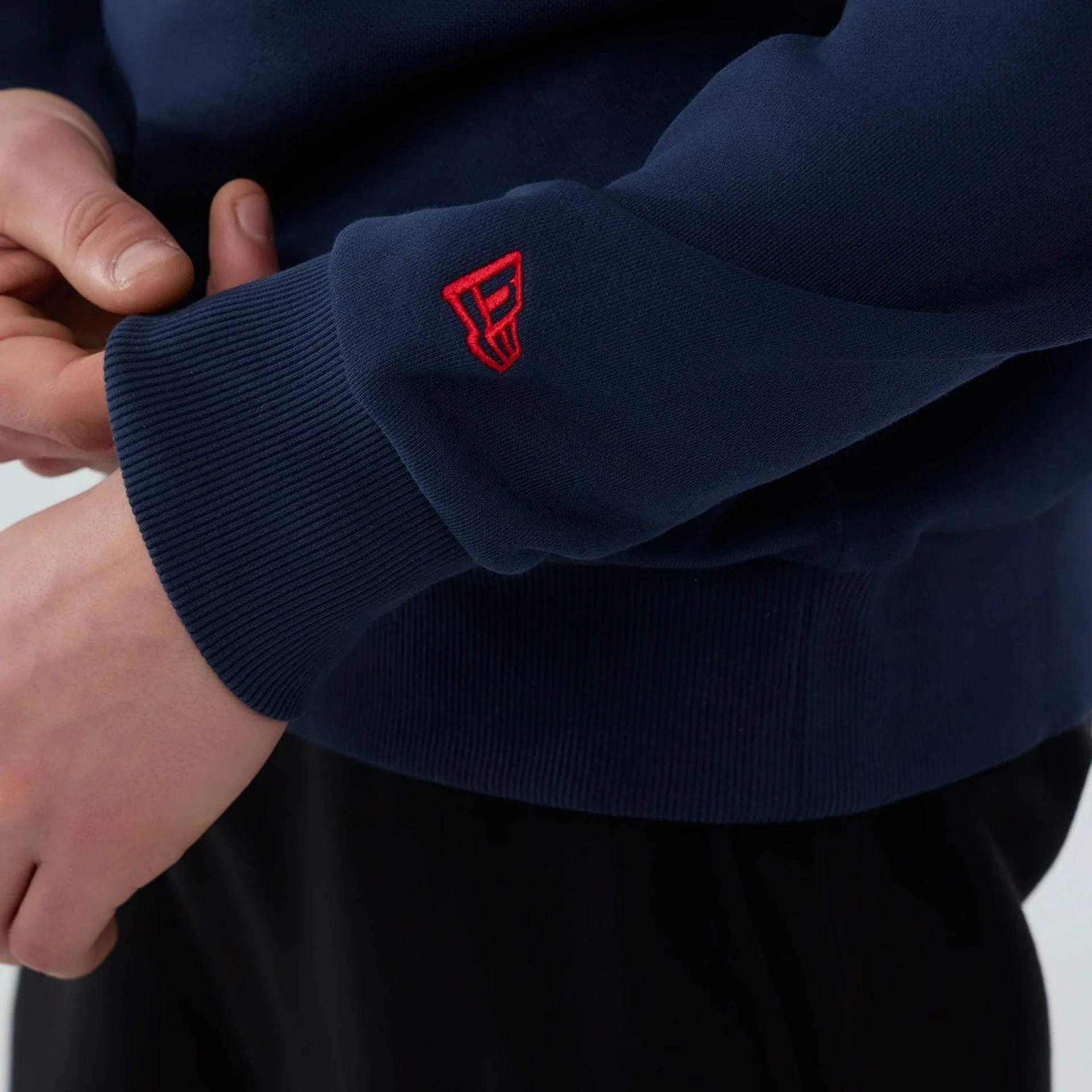 New England Patriots NFL Dark Blue Crew Neck Sweater - Image 5
