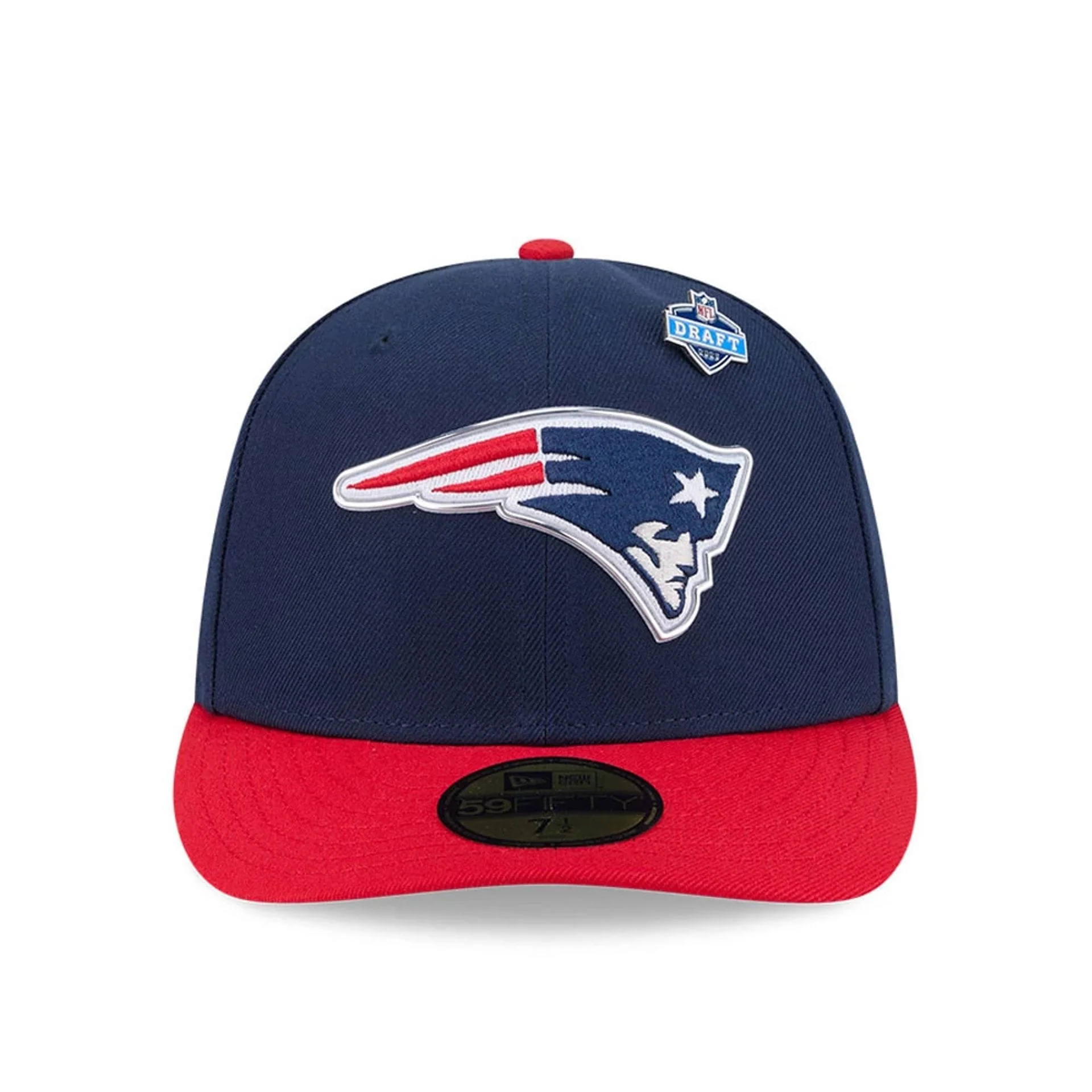 New England Patriots NFL Draft 2026 Dark Blue 59FIFTY Fitted Cap - Image 3