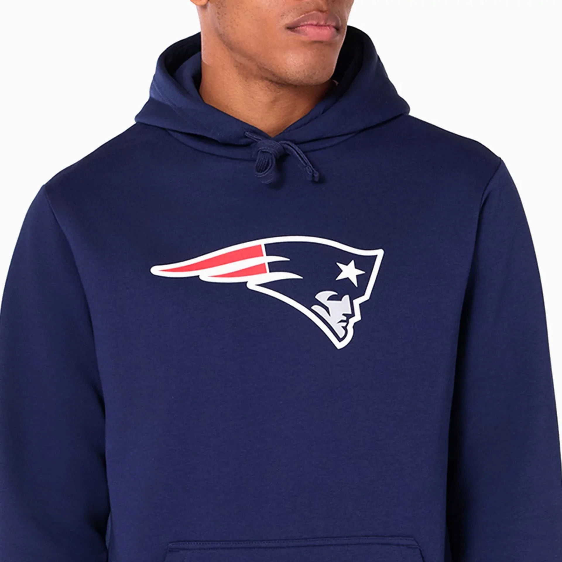 New England Patriots NFL Navy Pullover Hoodie - Image 2