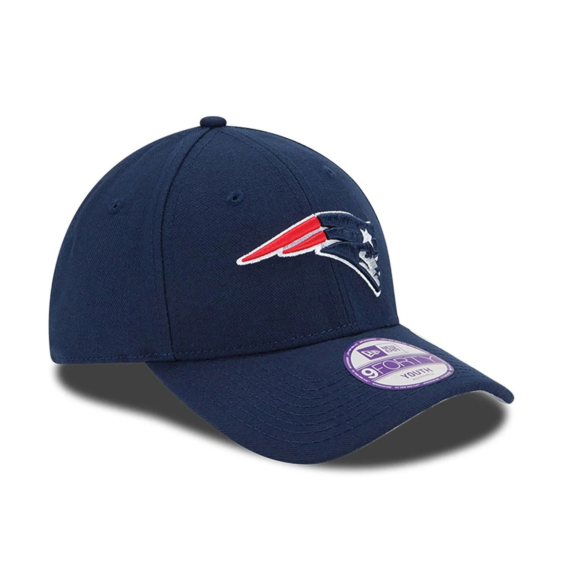 New England Patriots Youth The League Dark Blue 9FORTY Adjustable Cap - Image 3