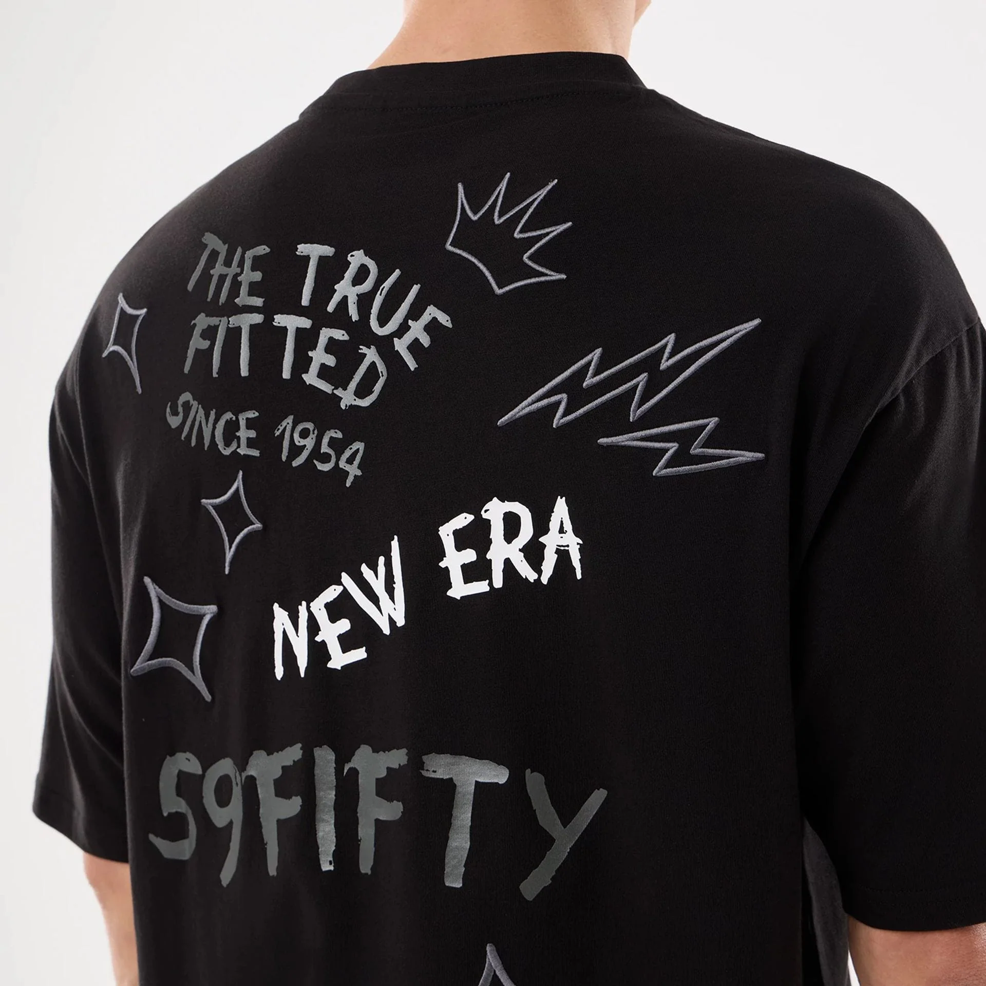 New Era 59FIFTY Day Graphic Black T-Shirt - Image 5