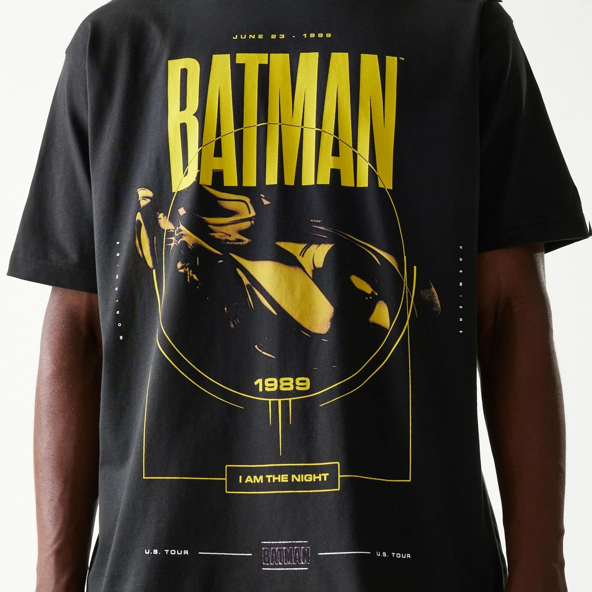 New Era Batman Batmobile Black T-Shirt - Image 4