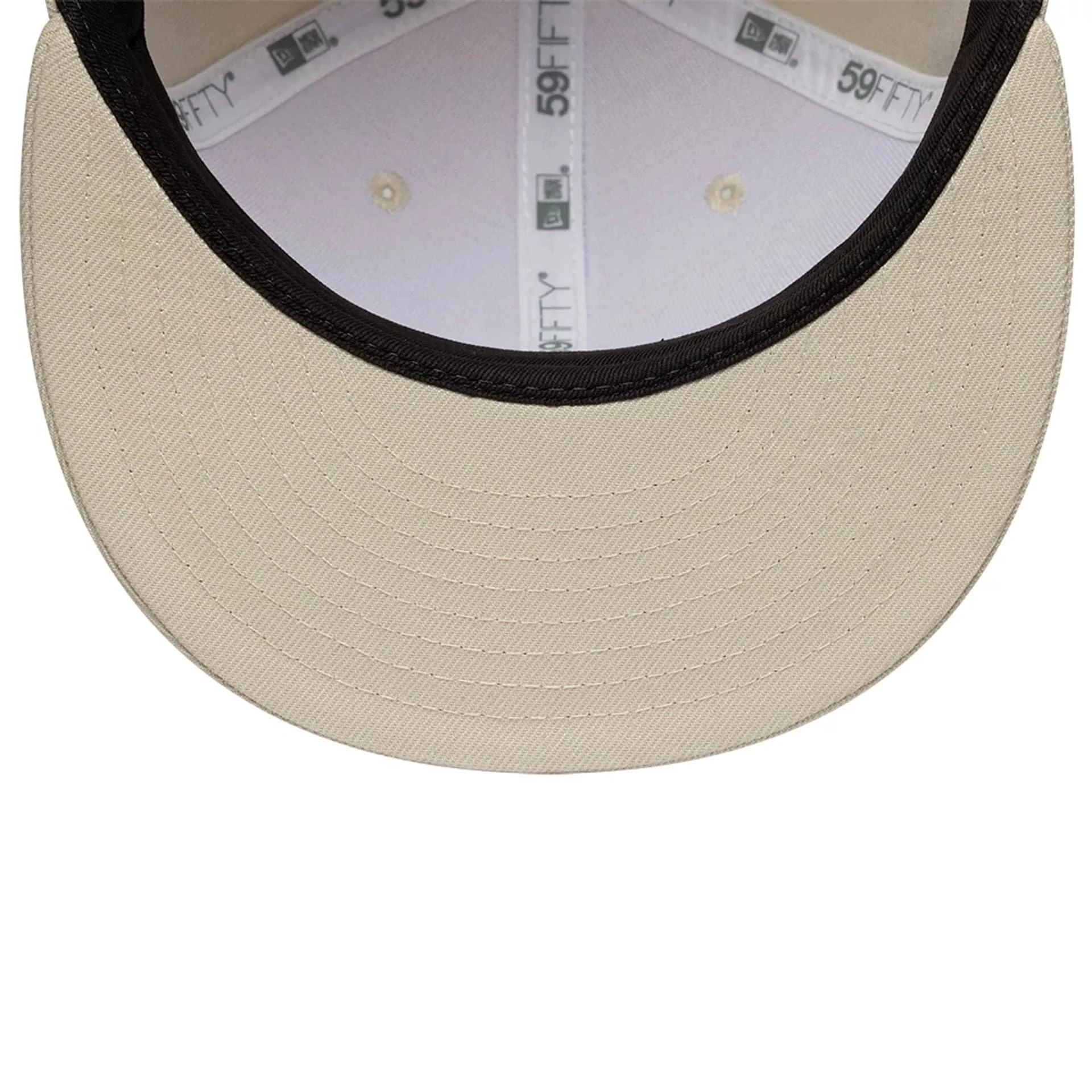 New Era Beige 59FIFTY Fitted Cap - Image 6