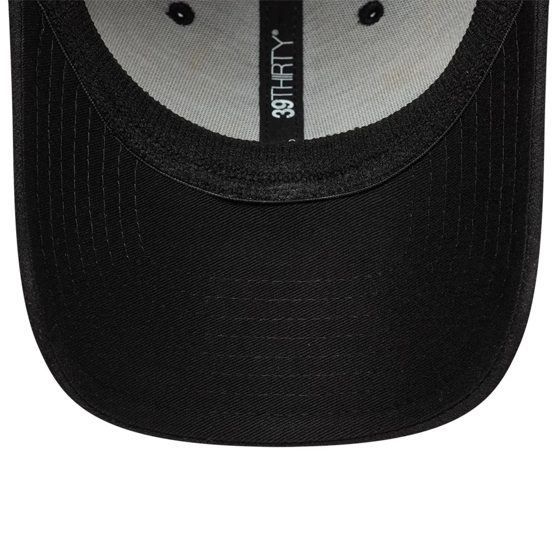 New Era Black 39THIRTY Downflap Stretch Fit Cap - Image 7