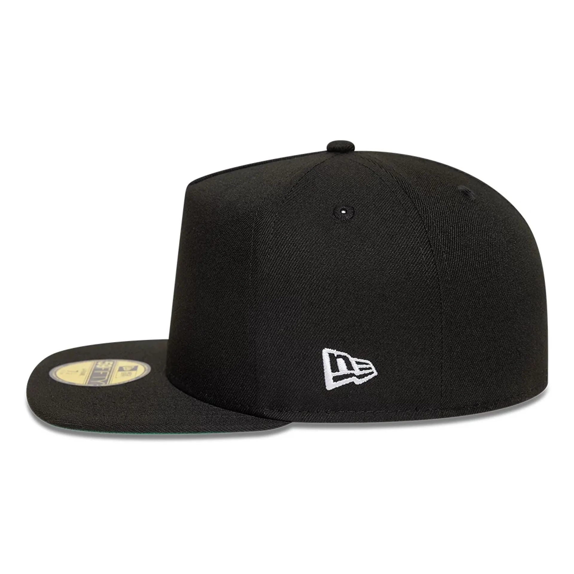 New Era Black 59FIFTY Fitted A-Frame Cap - Image 5