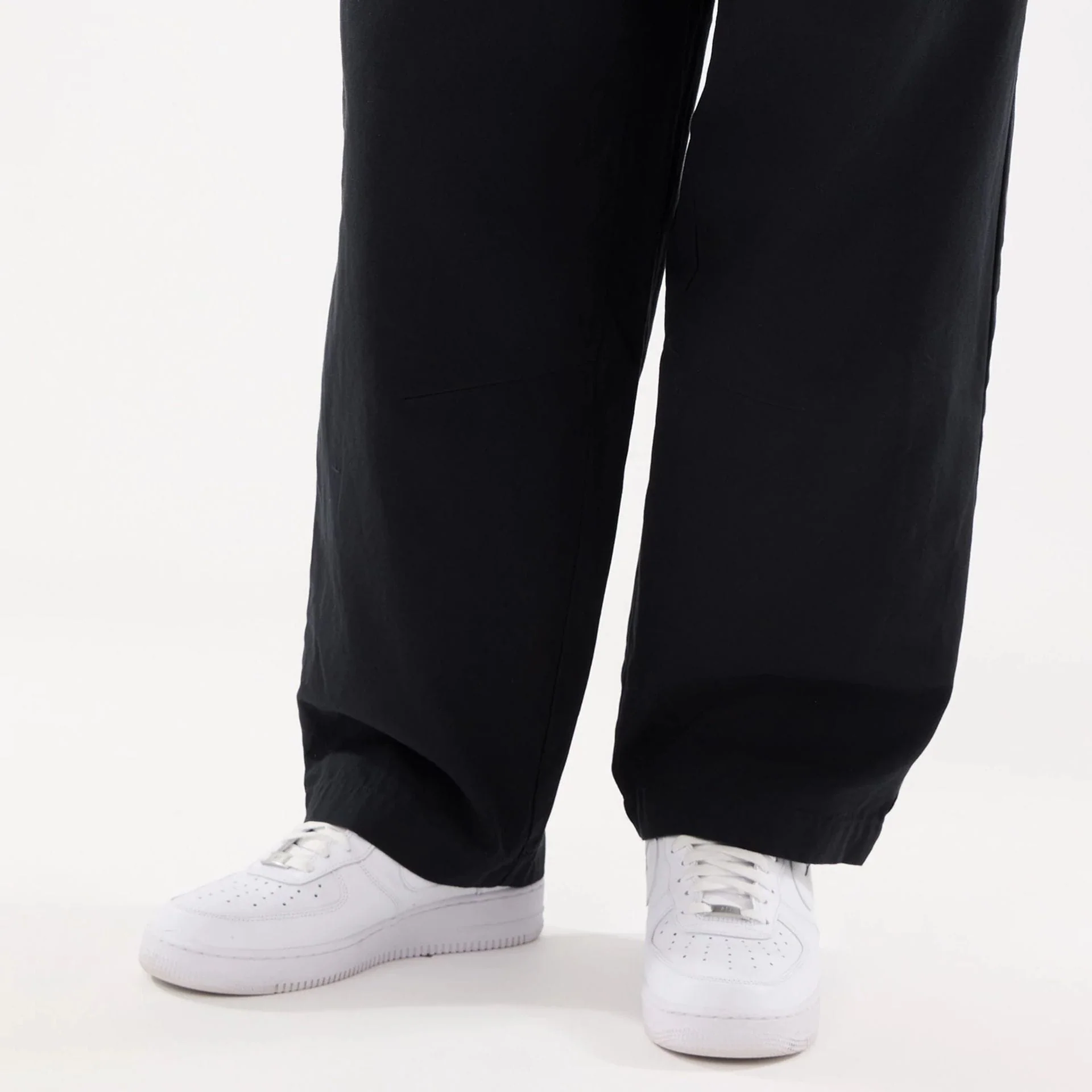 New Era Black Balloon Leg Trousers - Image 7