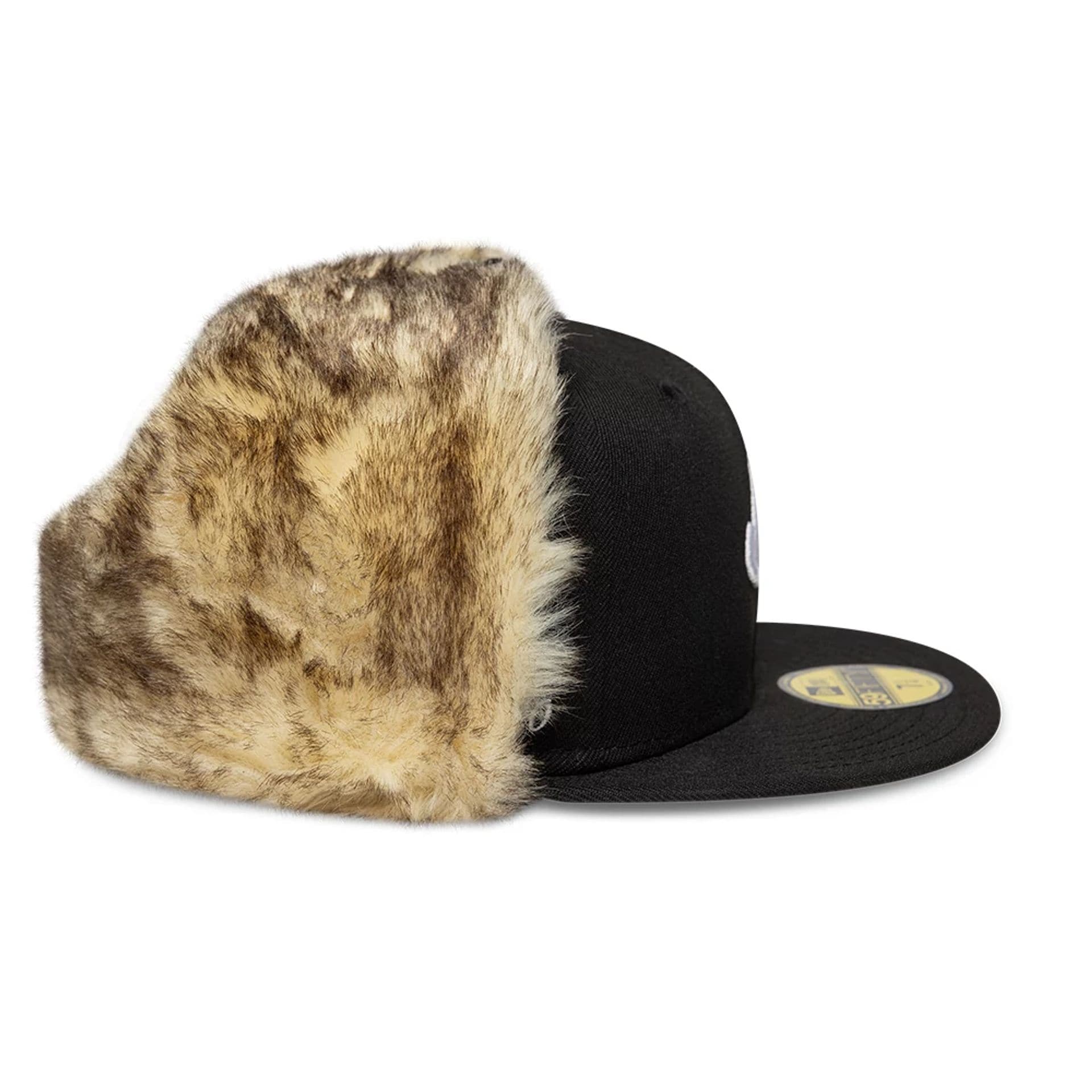 New Era Black Dogear 59FIFTY Fitted Cap - Image 10