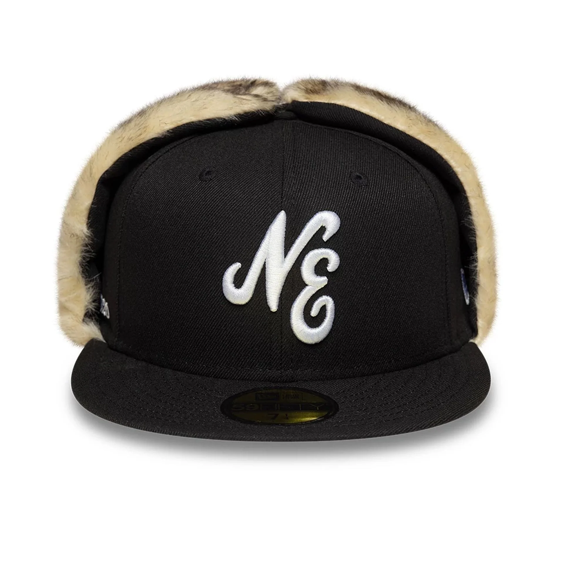 New Era Black Dogear 59FIFTY Fitted Cap - Image 3