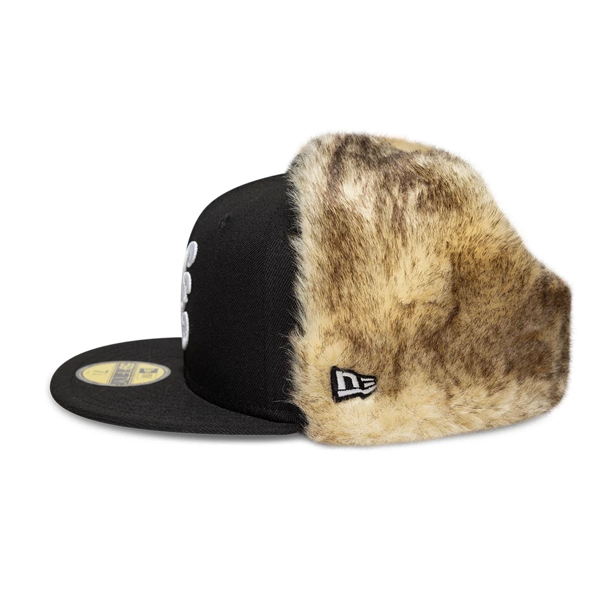 New Era Black Dogear 59FIFTY Fitted Cap - Image 9