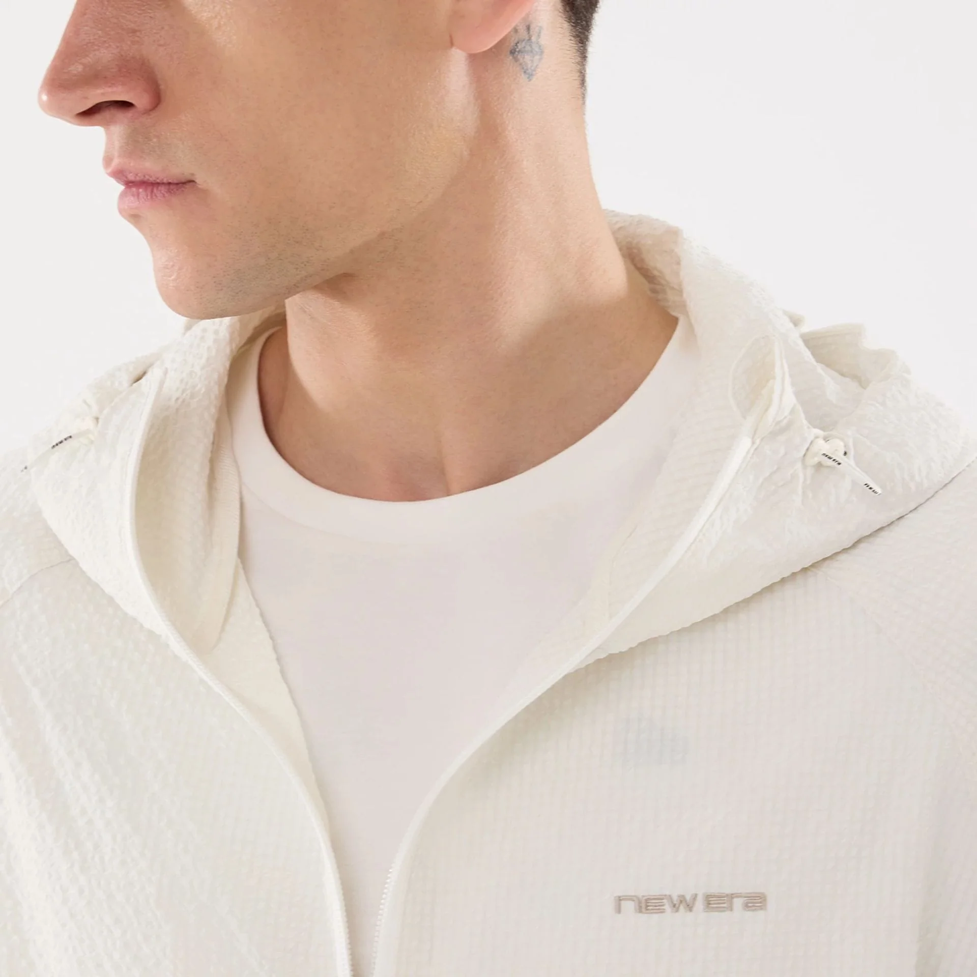 New Era Black Label Open White Jacket - Image 4
