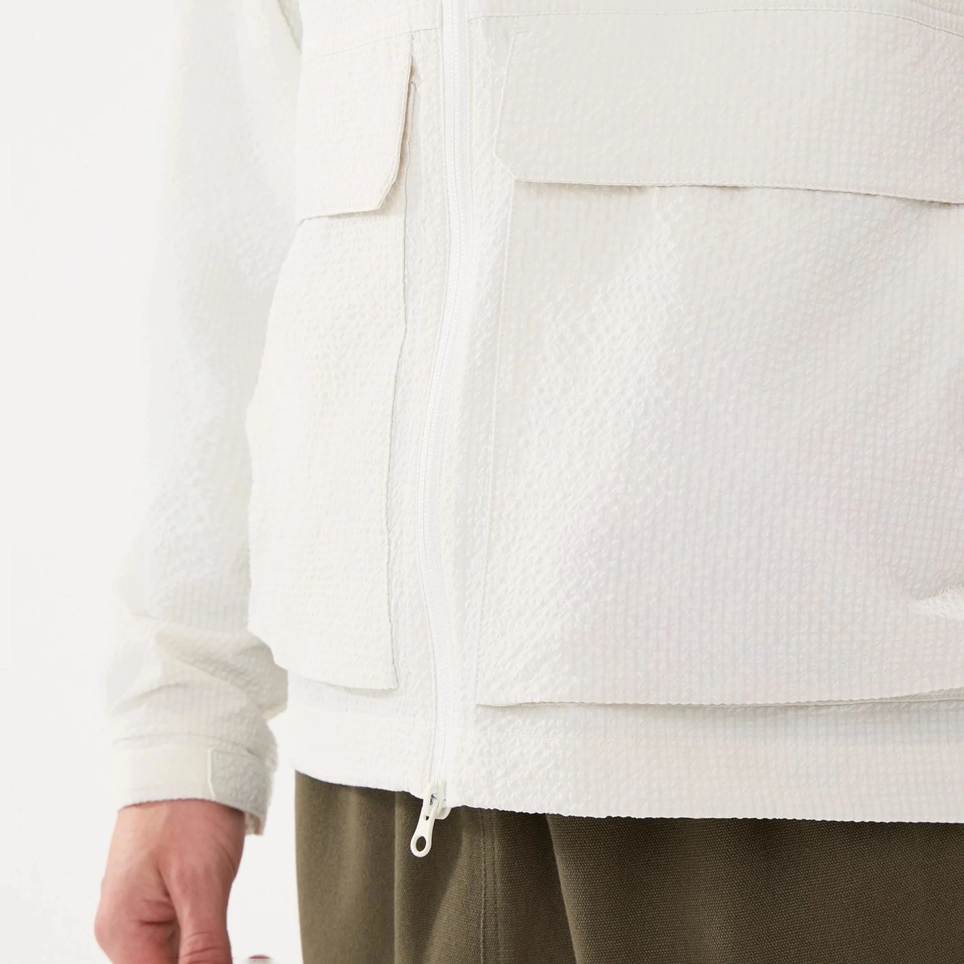 New Era Black Label Open White Jacket - Image 6