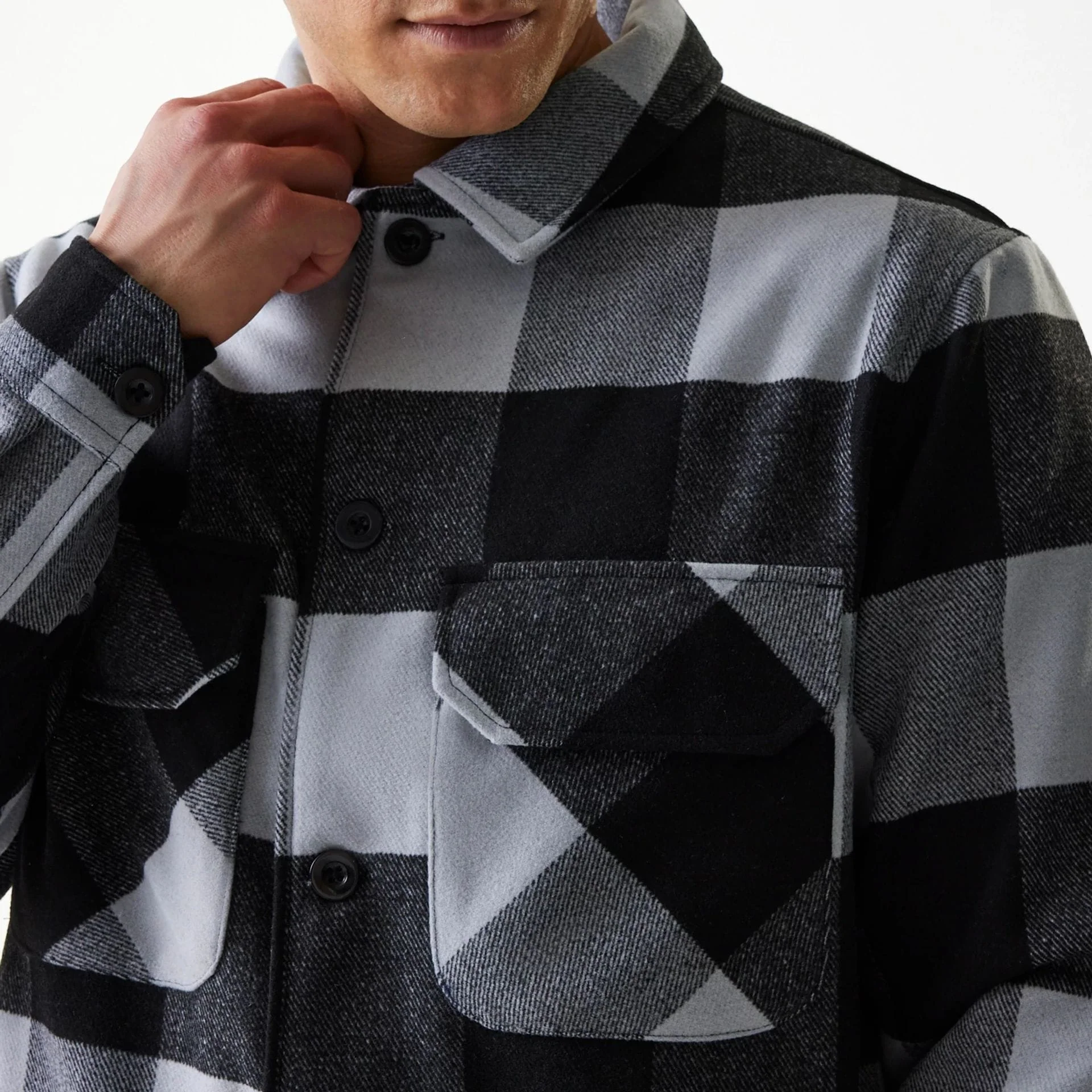 New Era Black Shacket - Image 3